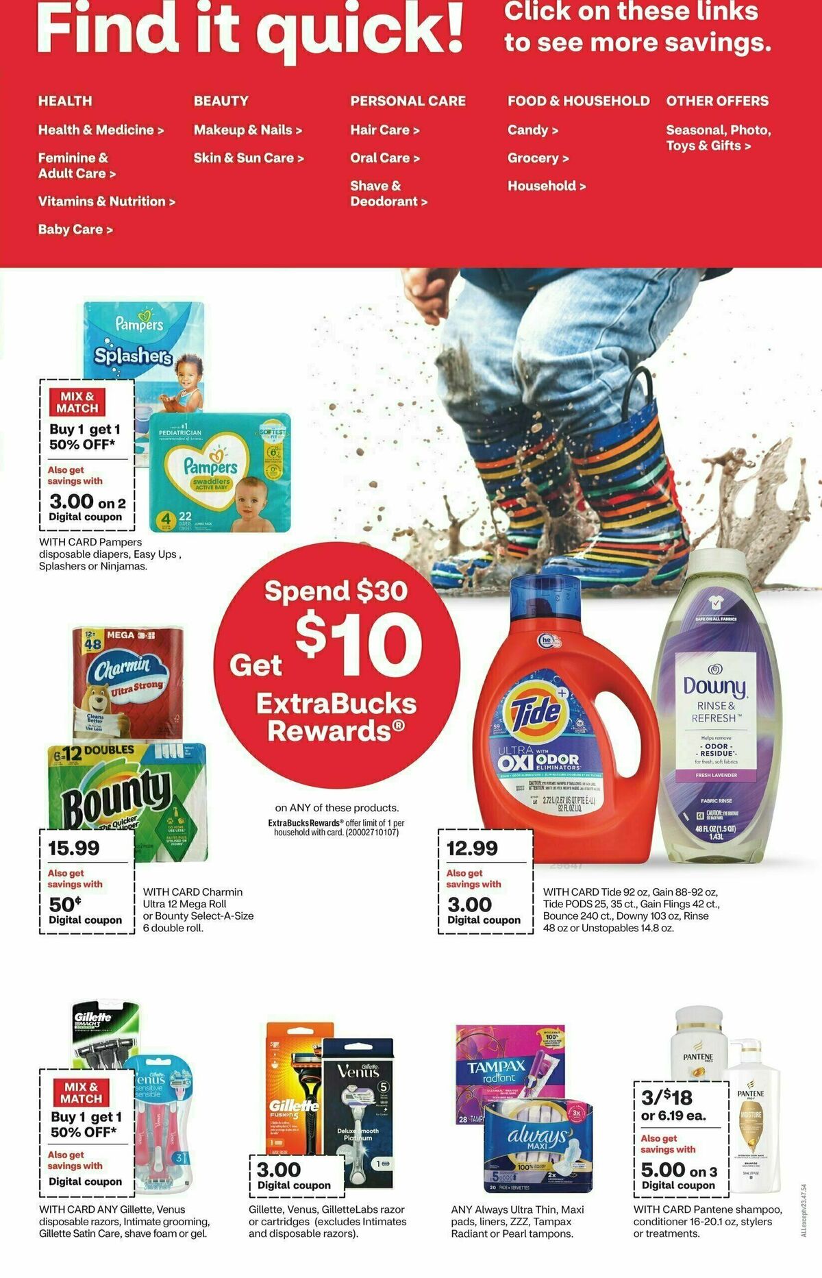 CVS Pharmacy Weekly Ad from July 2