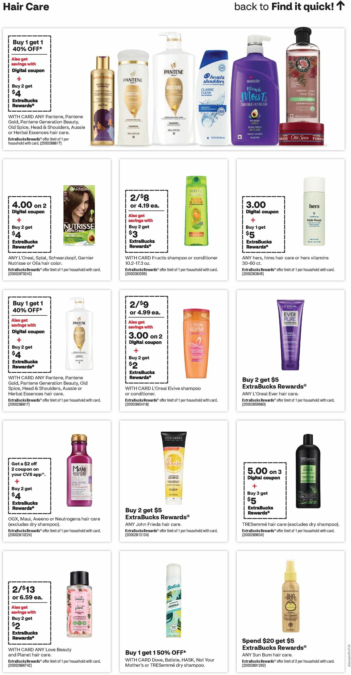 CVS Pharmacy Weekly Ad from July 9