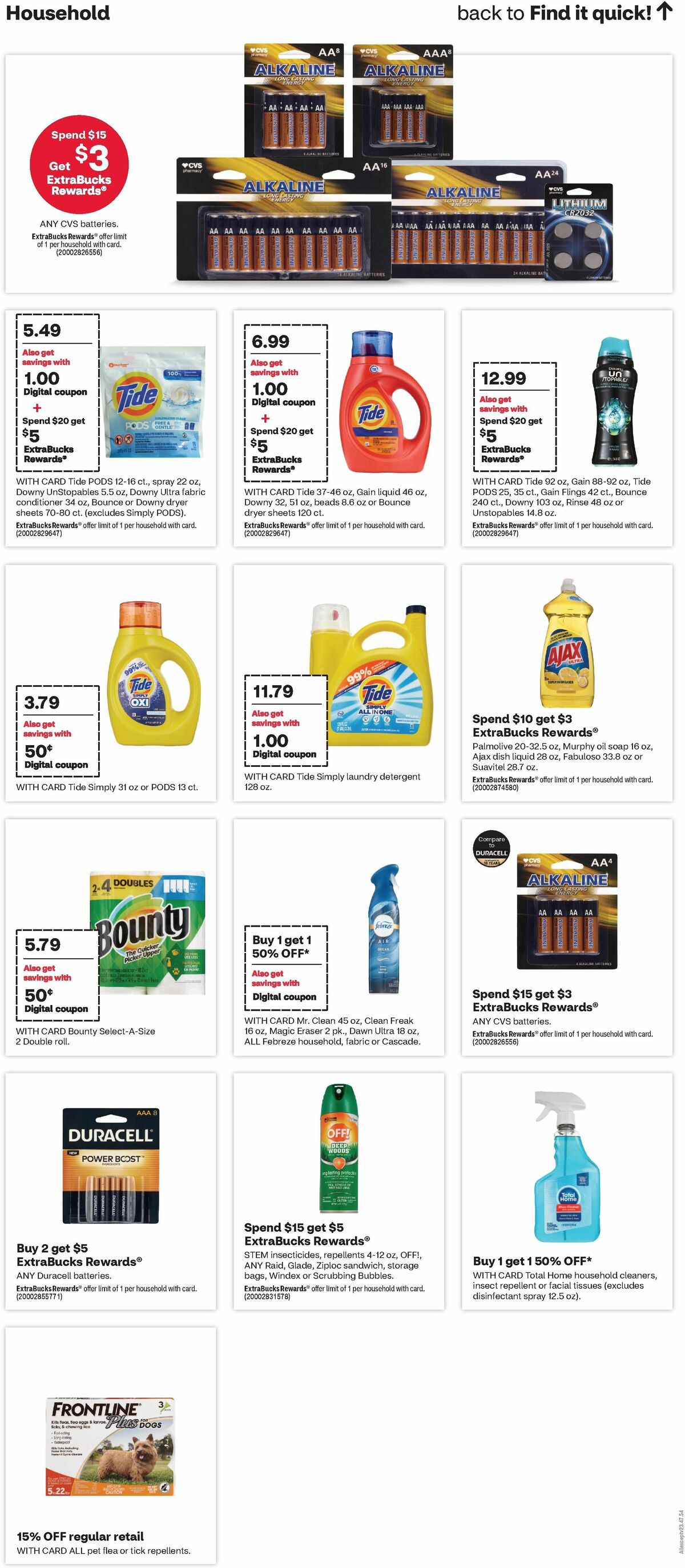 CVS Pharmacy Weekly Ad from July 9