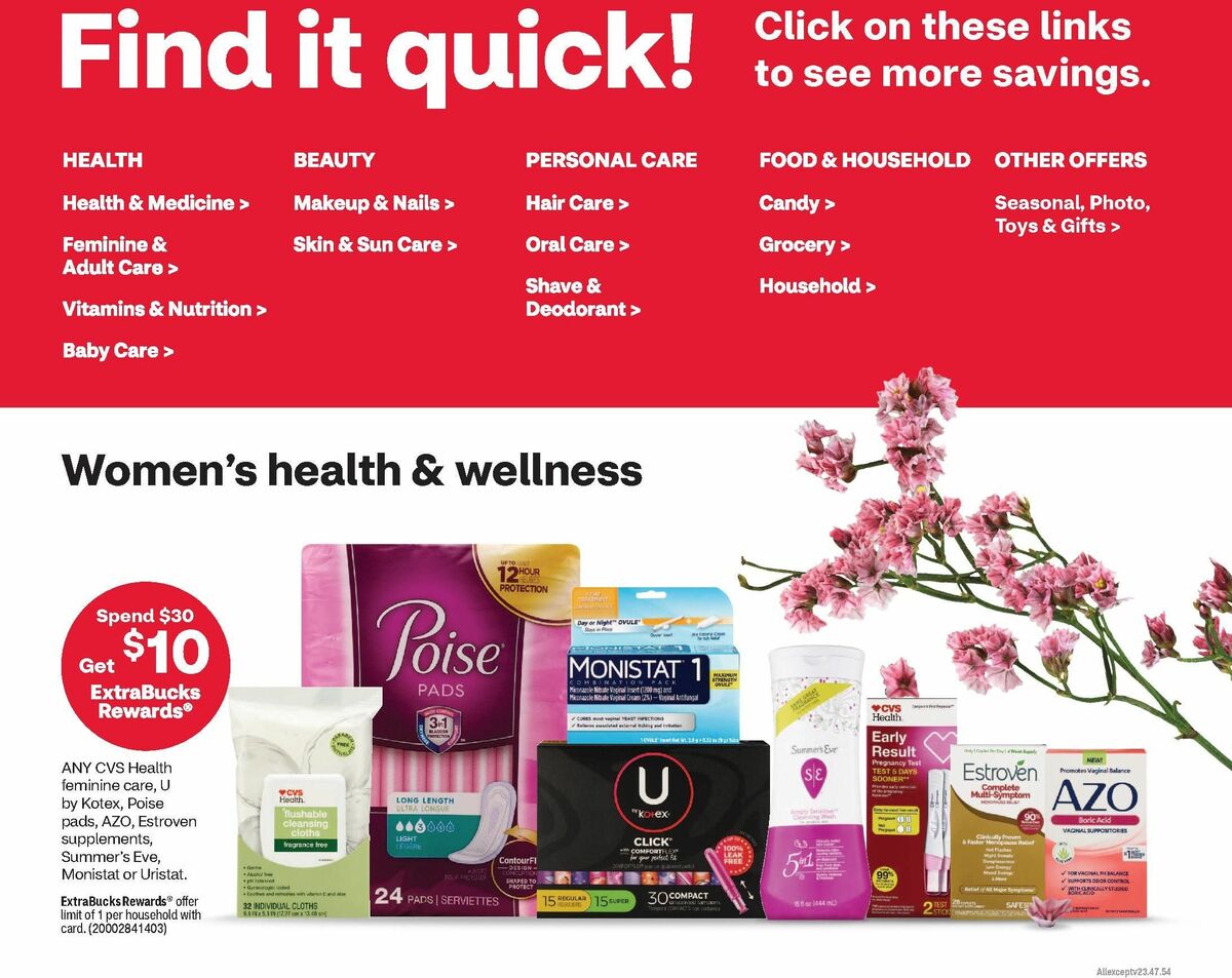 CVS Pharmacy Weekly Ad from July 9