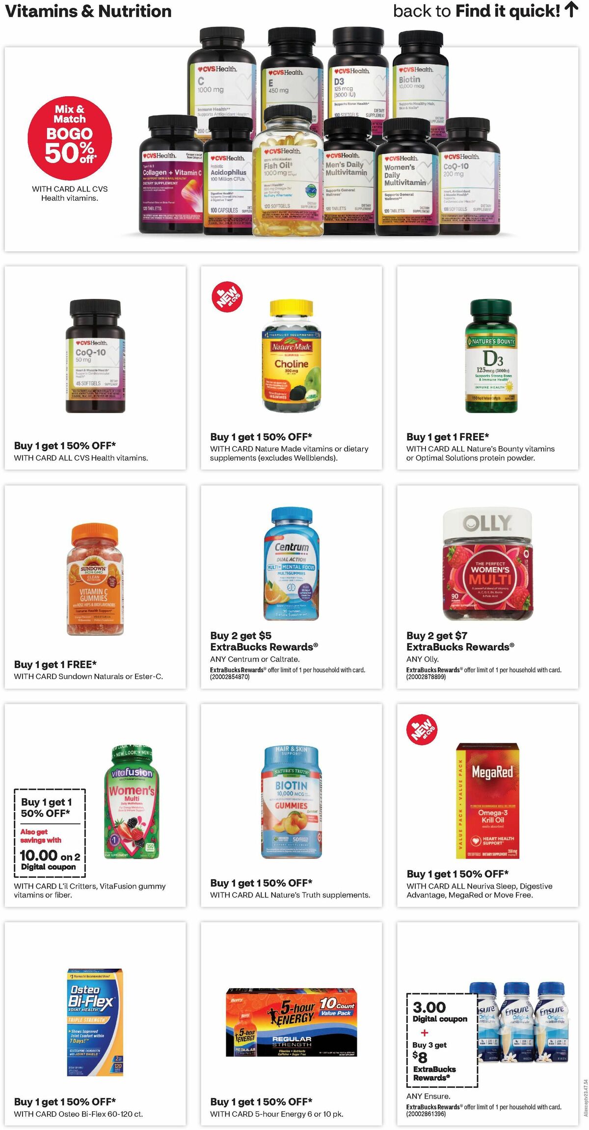 CVS Pharmacy Weekly Ad from July 9