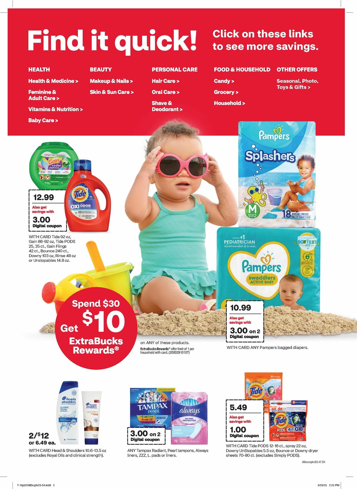 CVS Pharmacy Weekly Ad from July 16