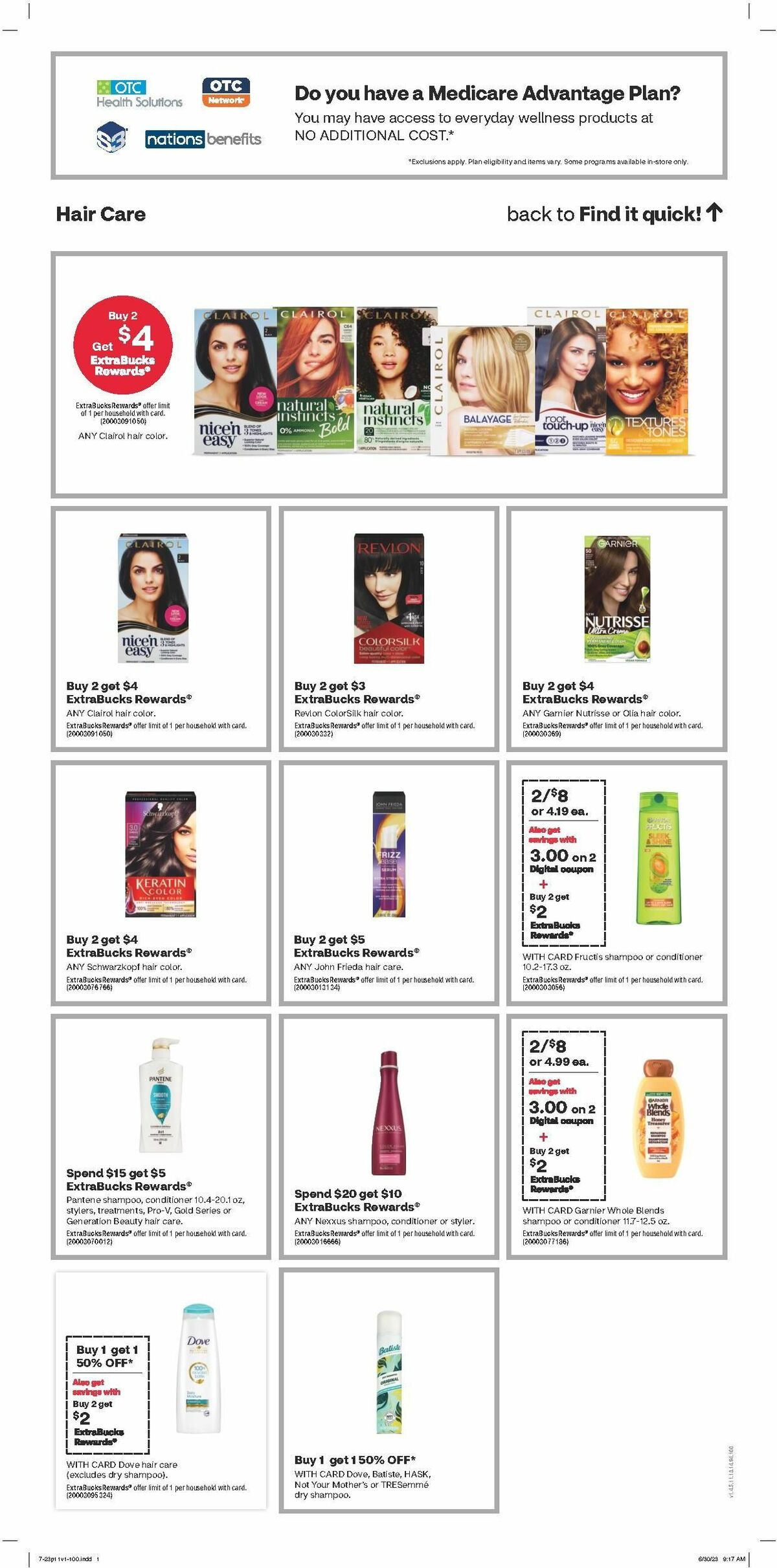 CVS Pharmacy Weekly Ad from July 23
