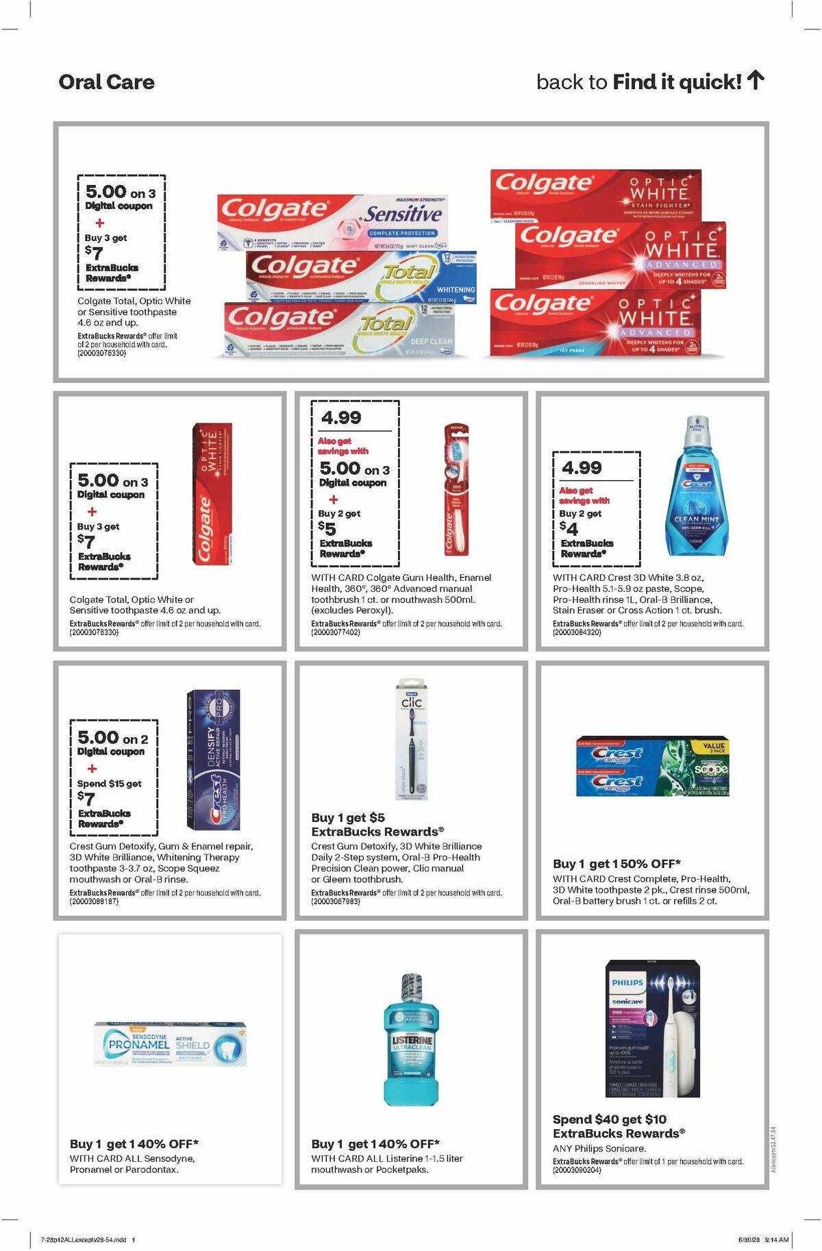 CVS Pharmacy Weekly Ad from July 23