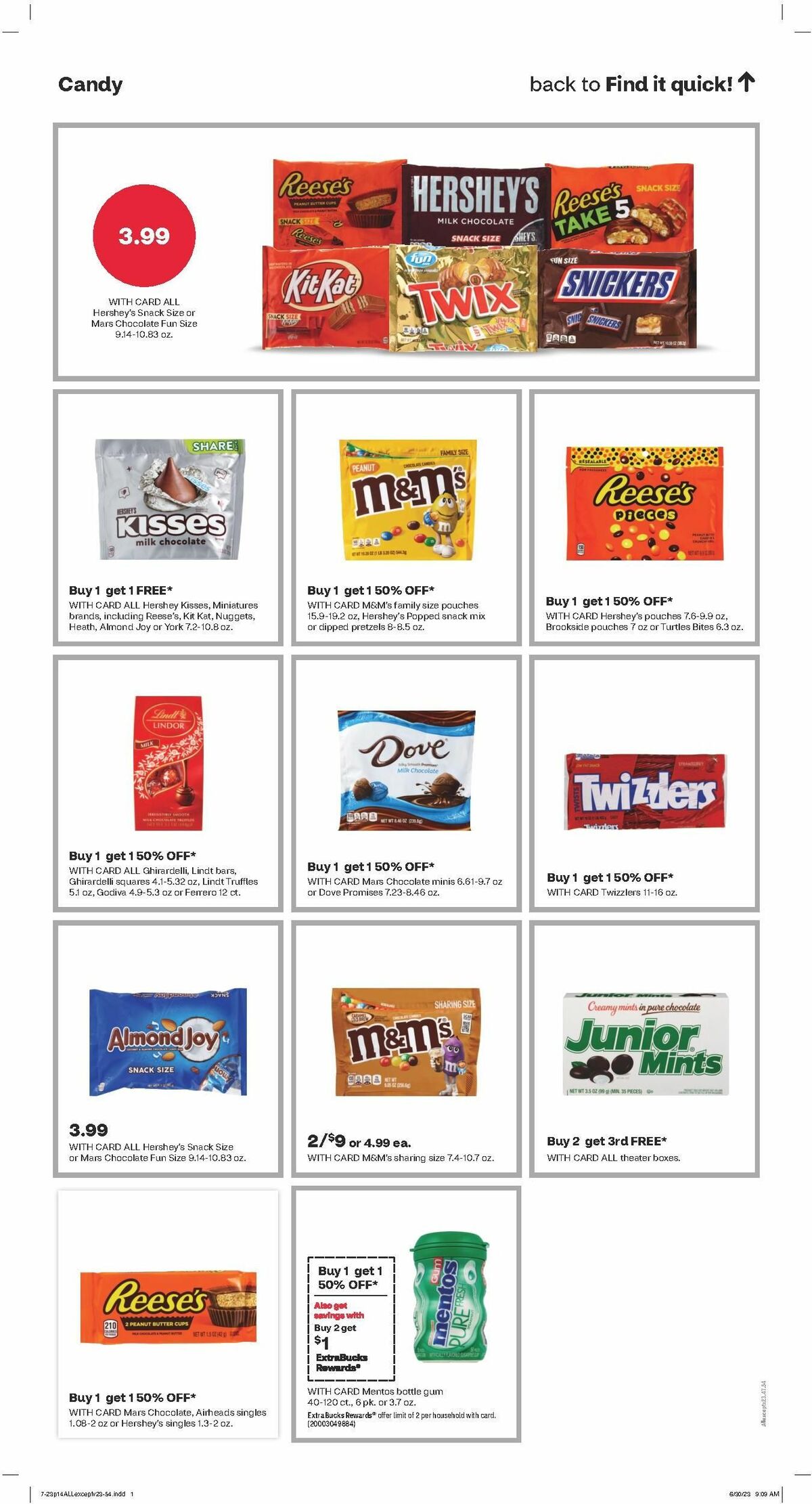 CVS Pharmacy Weekly Ad from July 23