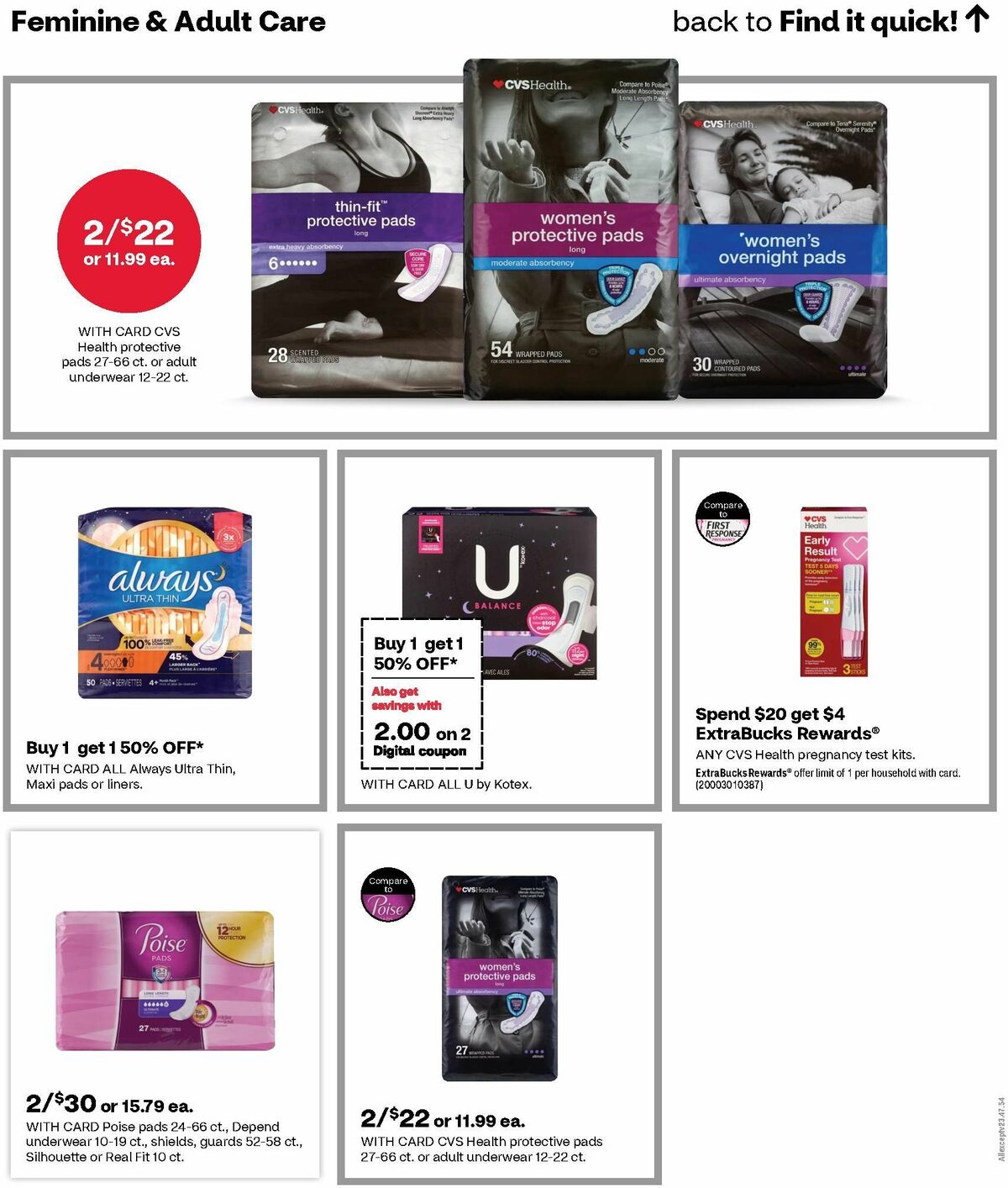 CVS Pharmacy Weekly Ad from July 23