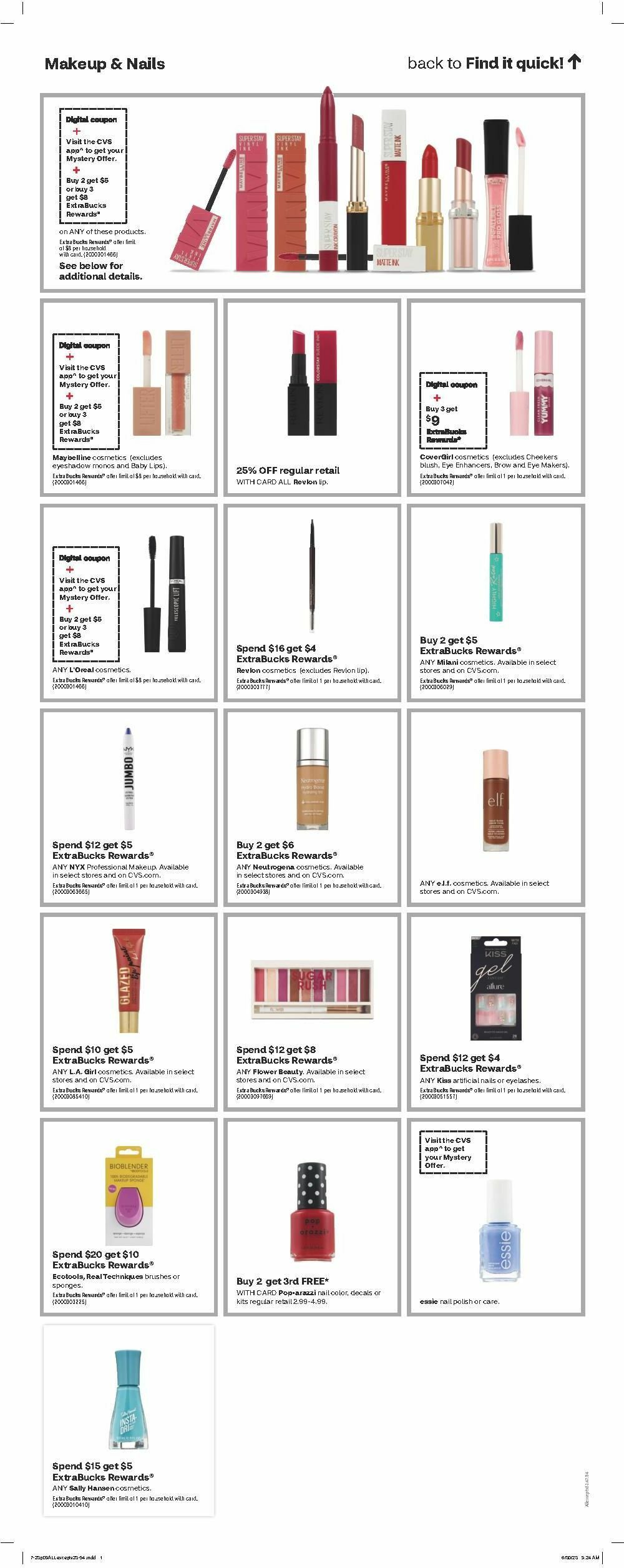 CVS Pharmacy Weekly Ad from July 23