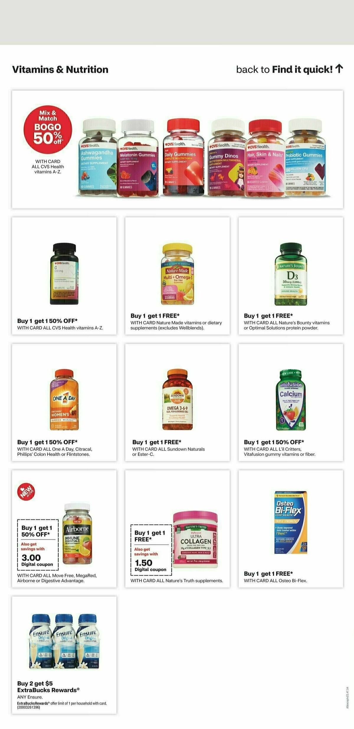 CVS Pharmacy Weekly Ad from August 6