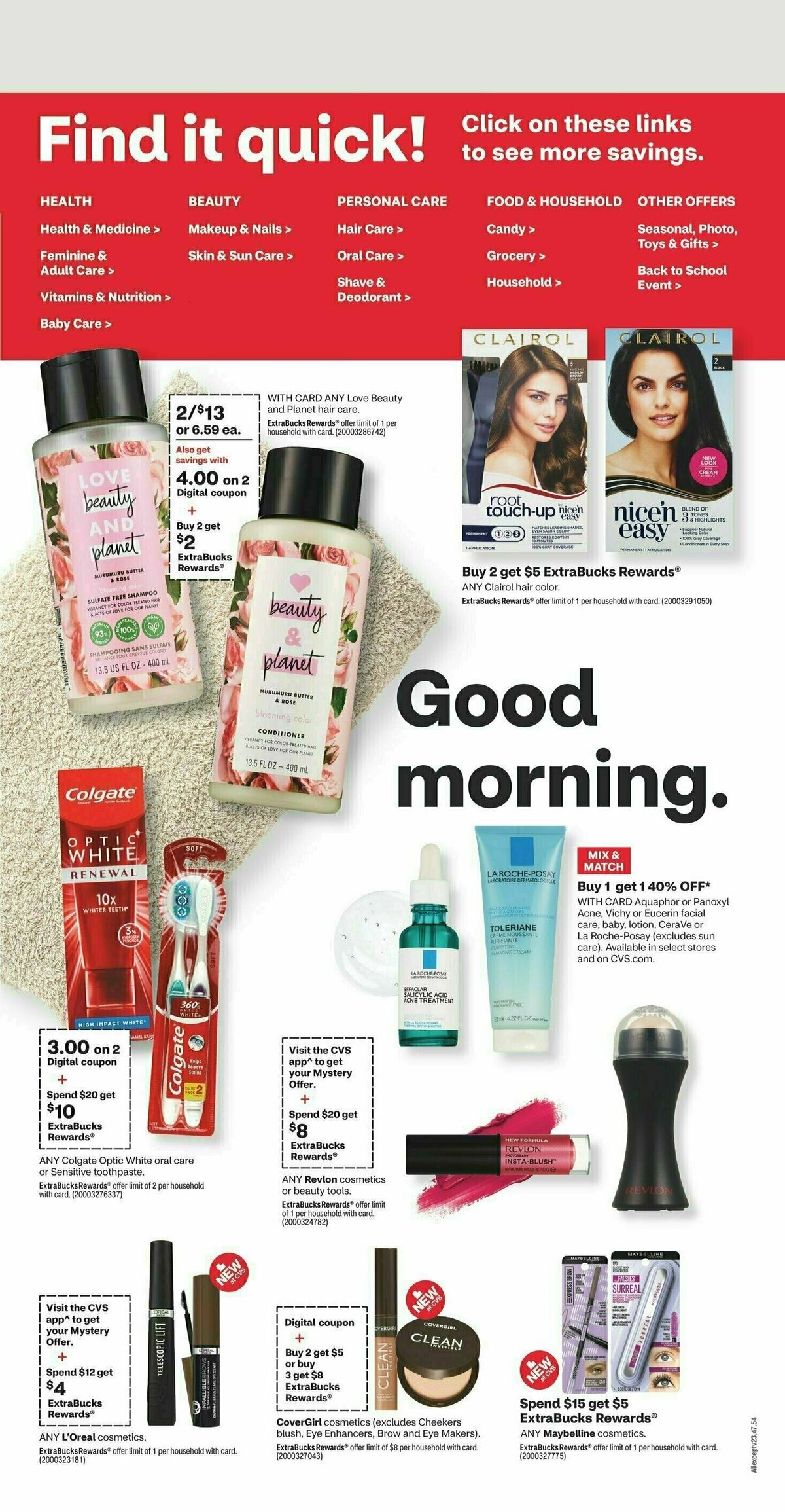 CVS Pharmacy Weekly Ad from August 6