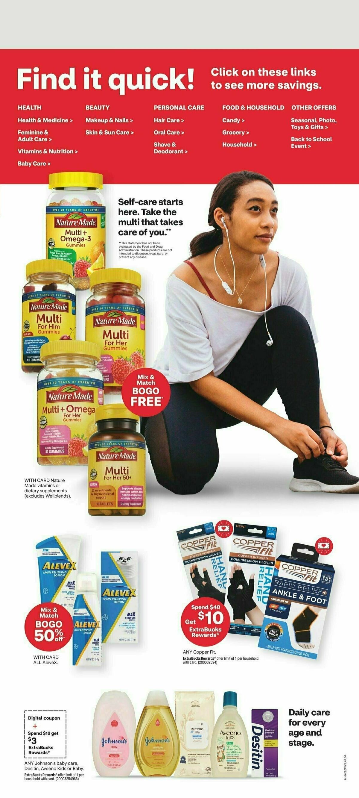 CVS Pharmacy Weekly Ad from August 6