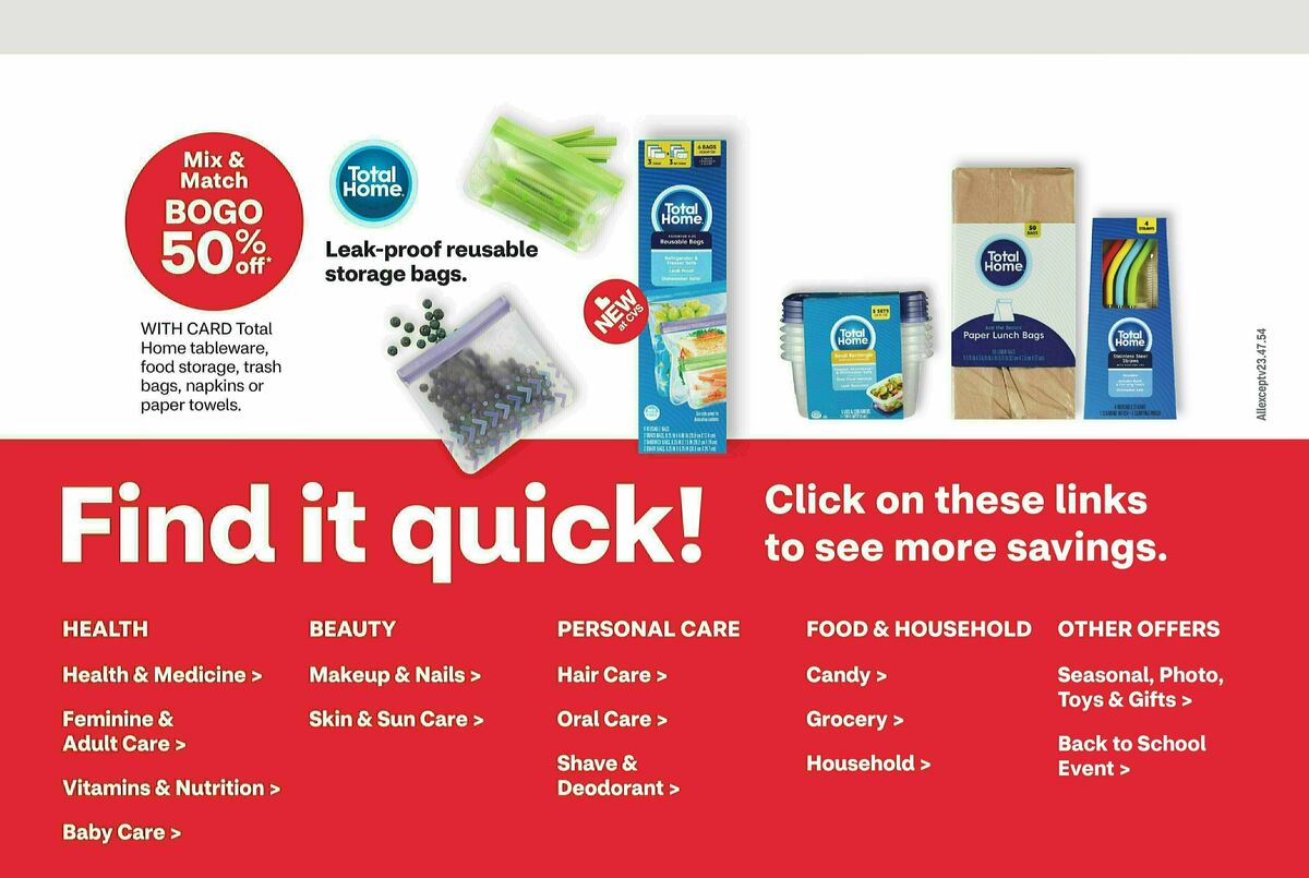 CVS Pharmacy Weekly Ad from August 6