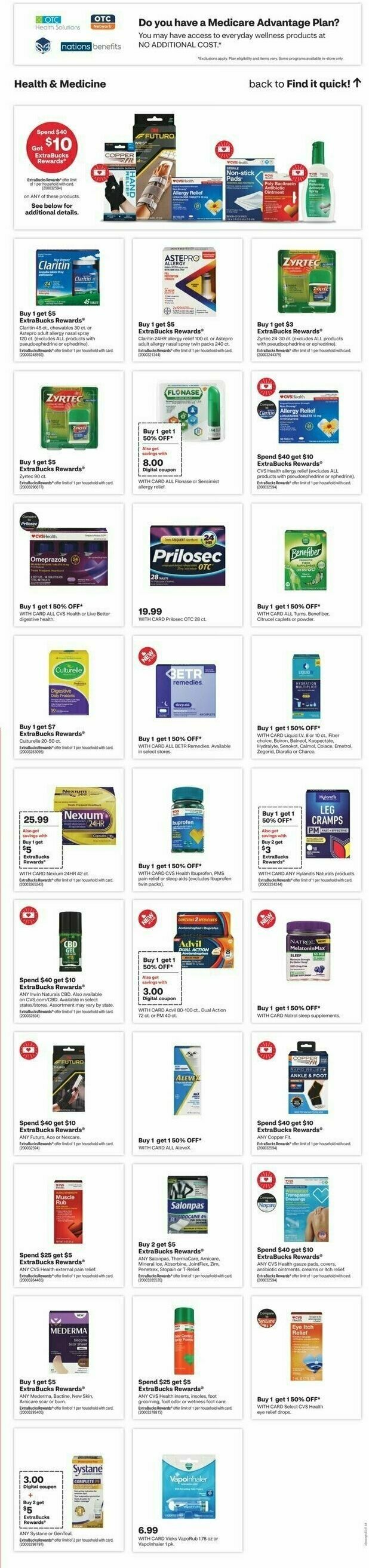 CVS Pharmacy Weekly Ad from August 6