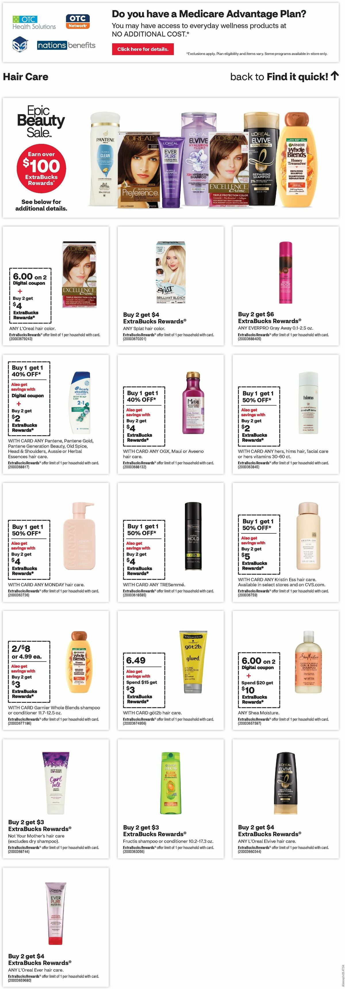 CVS Pharmacy Weekly Ad from September 3