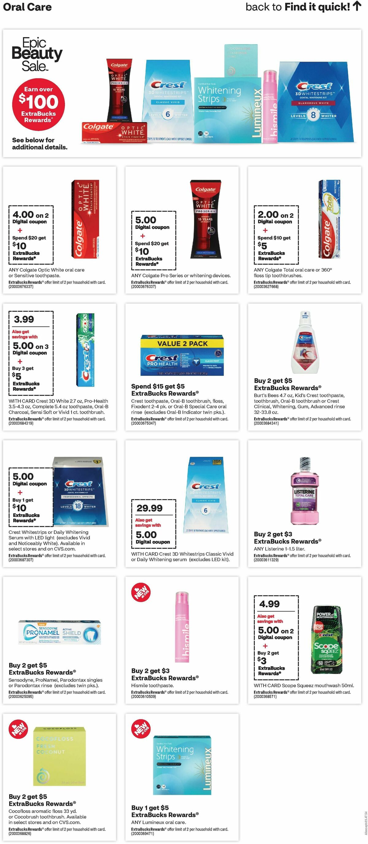 CVS Pharmacy Weekly Ad from September 3