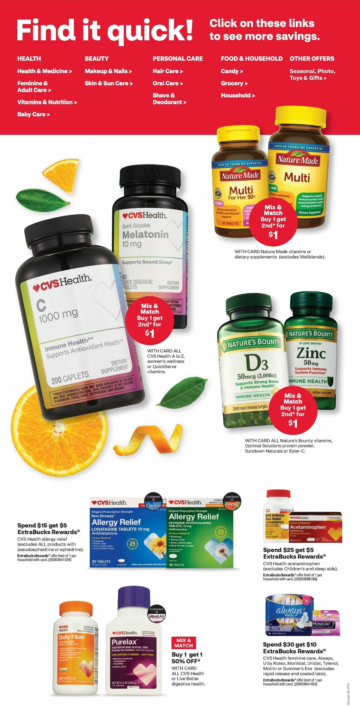 CVS Pharmacy Weekly Ad from September 3