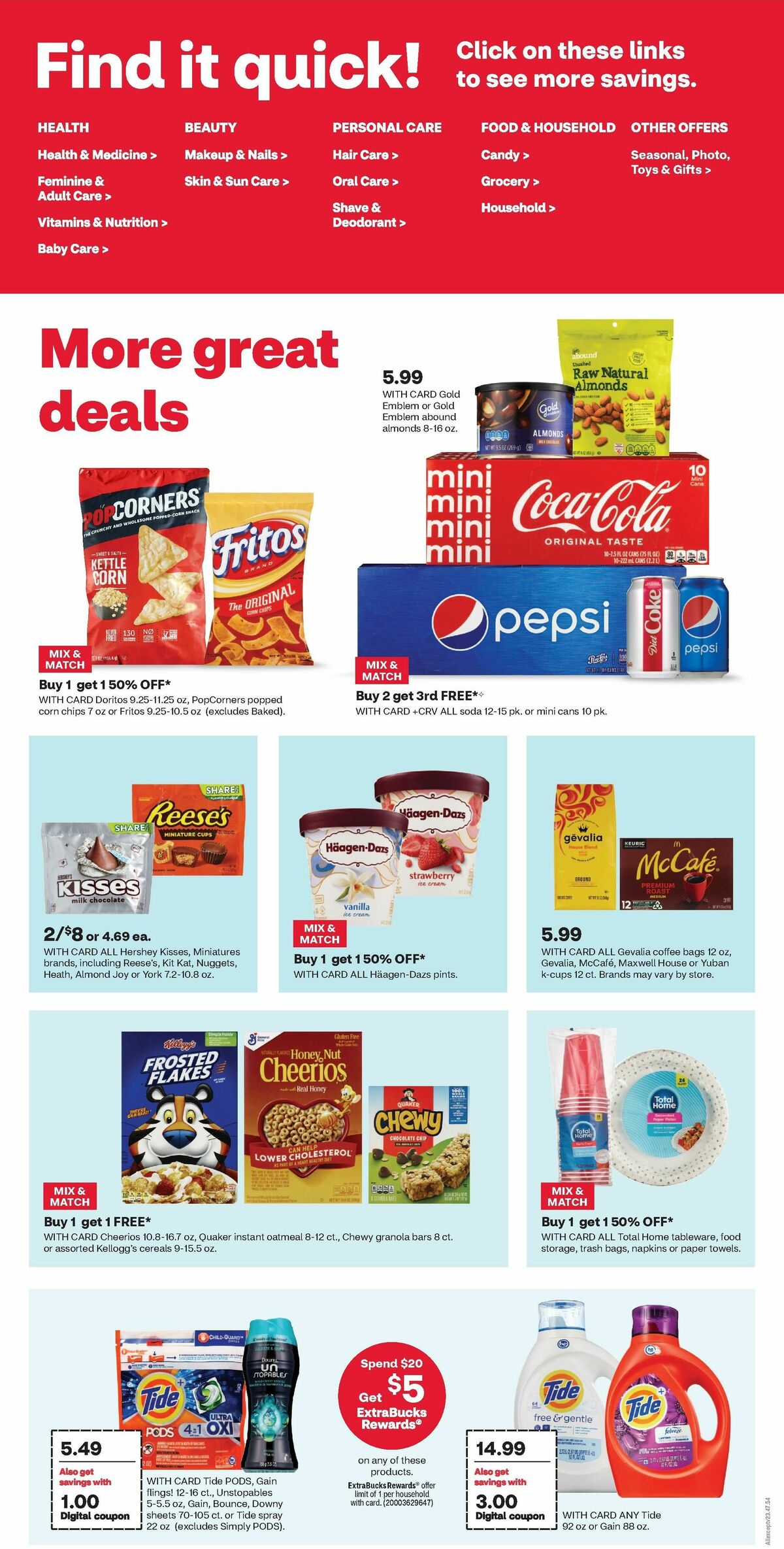CVS Pharmacy Weekly Ad from September 3