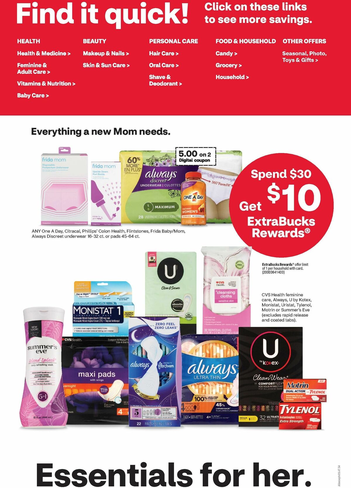 CVS Pharmacy Weekly Ad from September 3