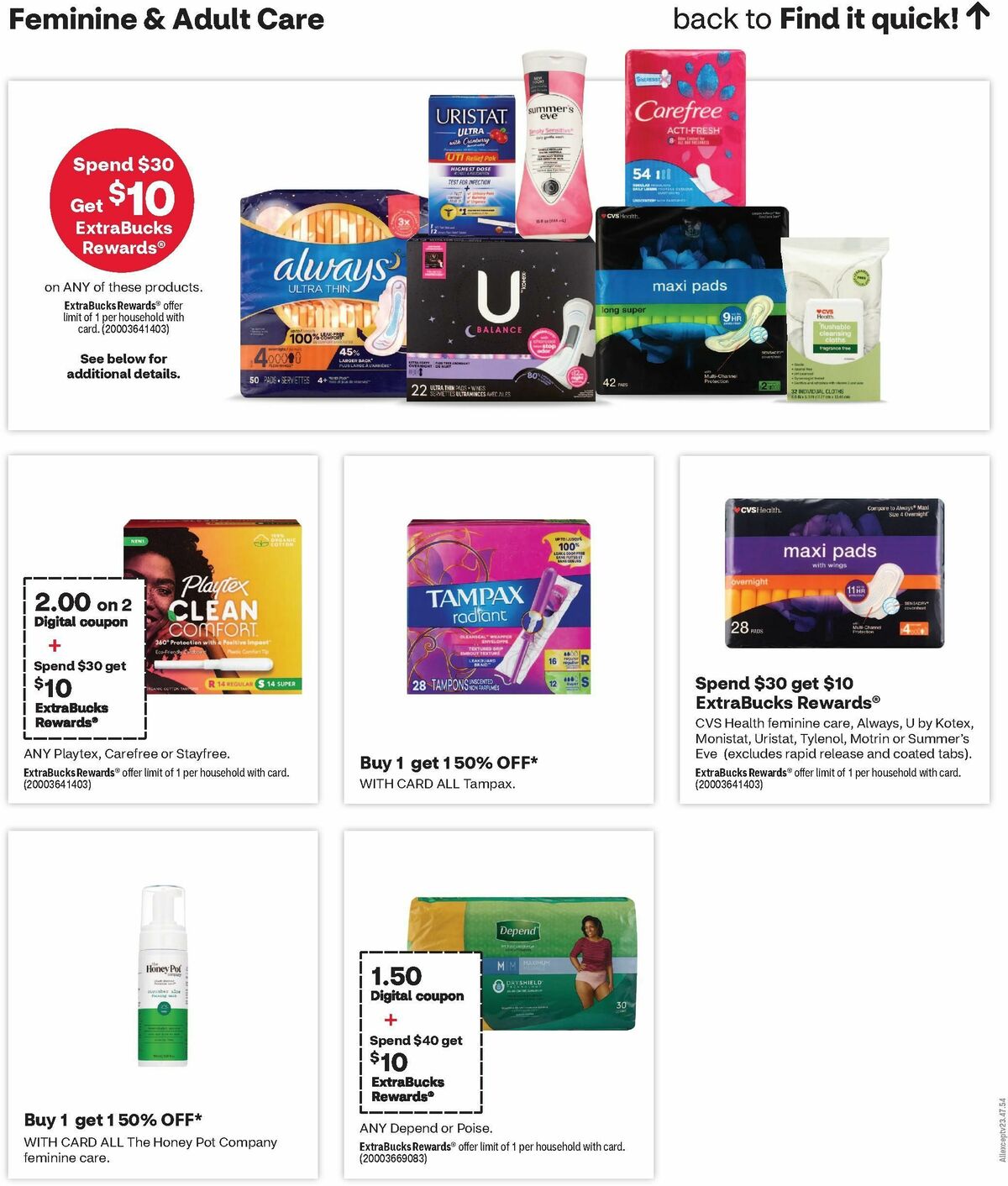 CVS Pharmacy Weekly Ad from September 3