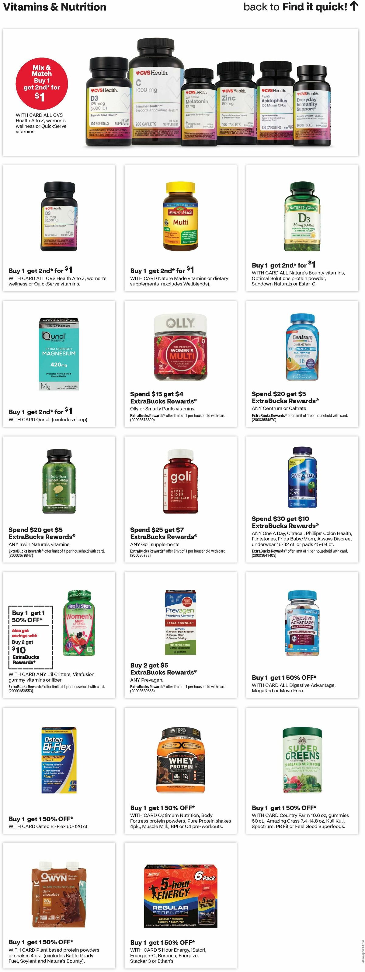 CVS Pharmacy Weekly Ad from September 3