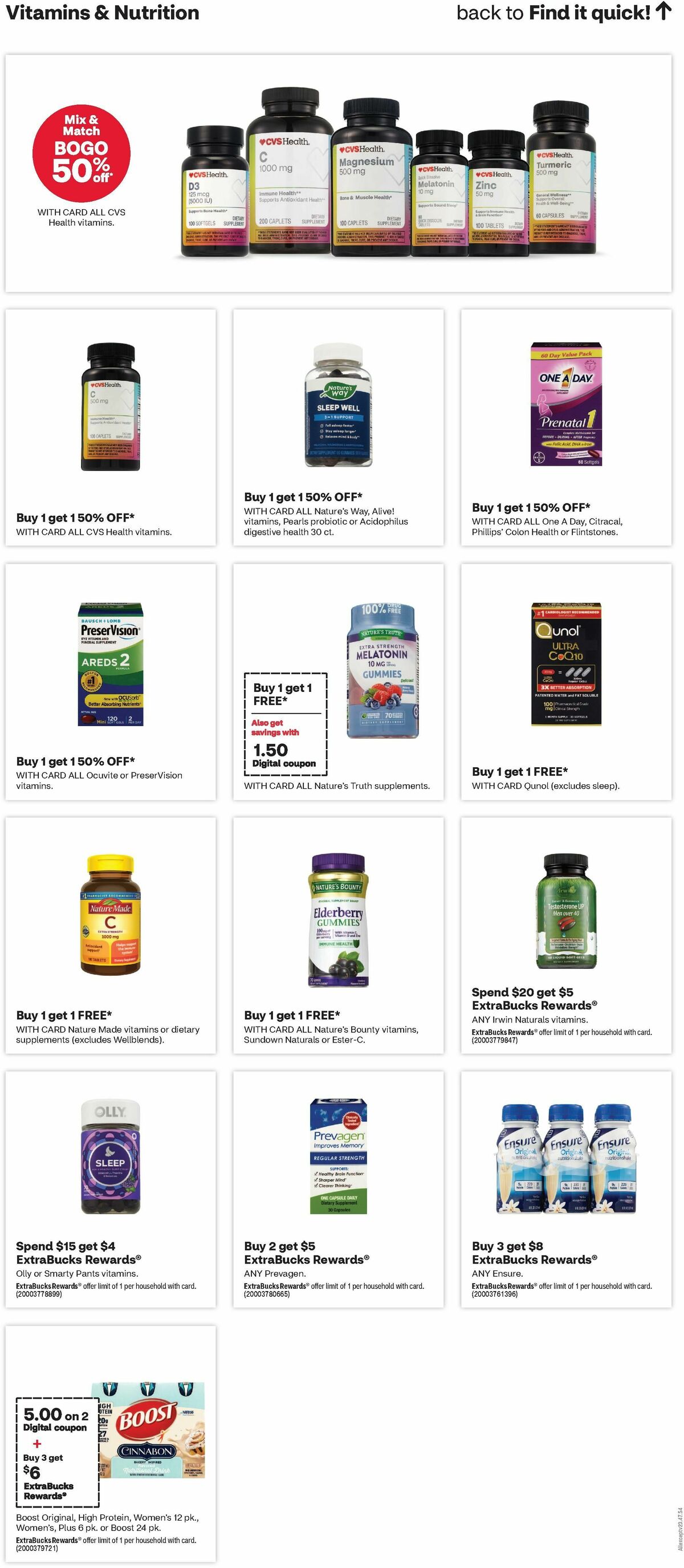 CVS Pharmacy Weekly Ad from September 10