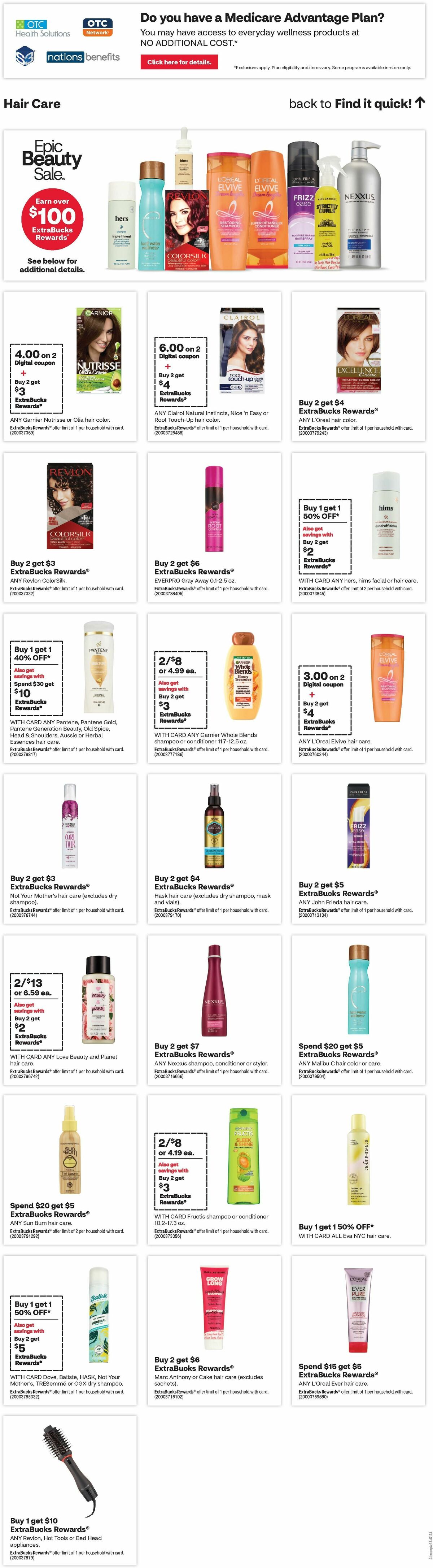 CVS Pharmacy Weekly Ad from September 10