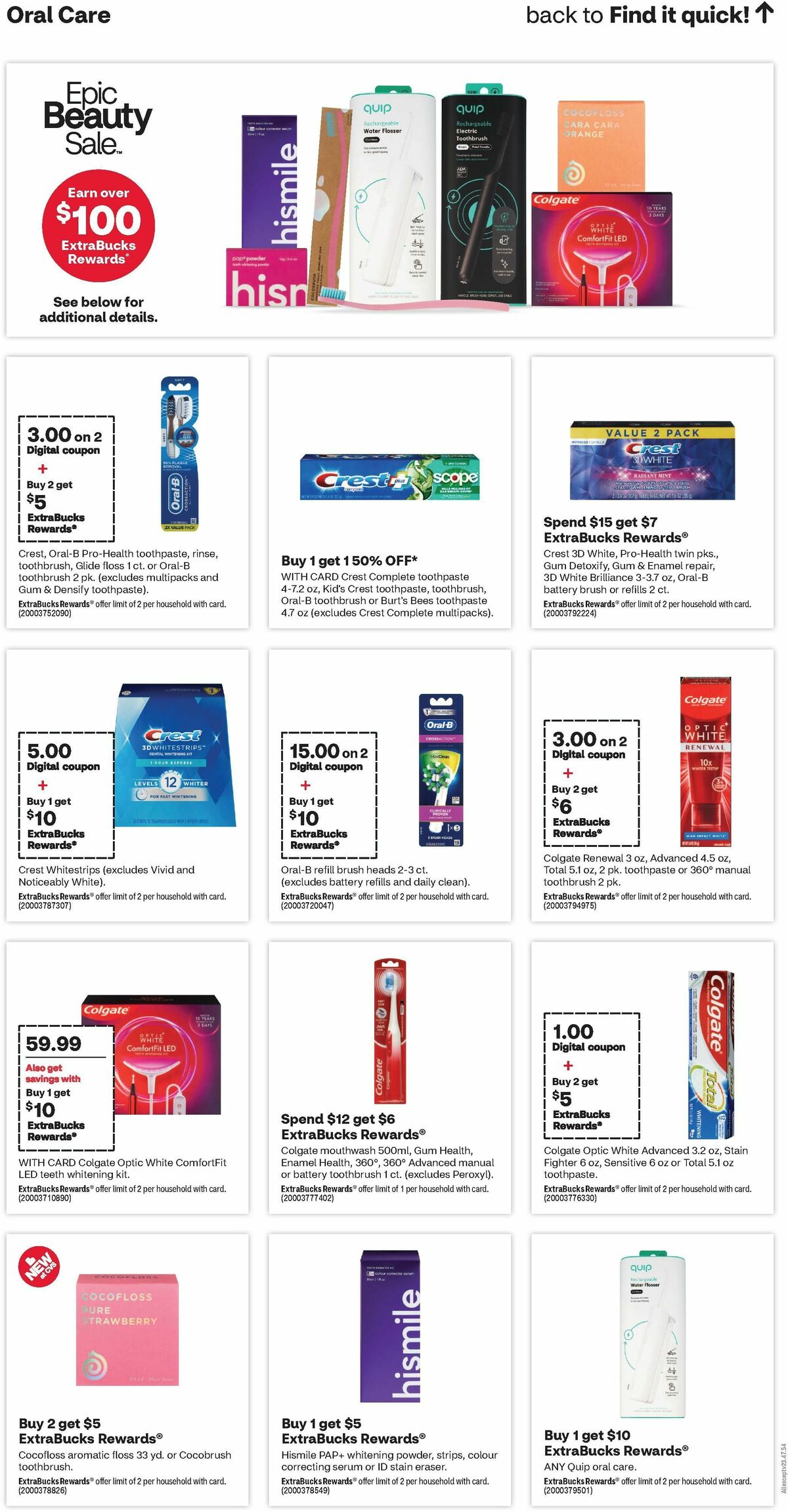 CVS Pharmacy Weekly Ad from September 10