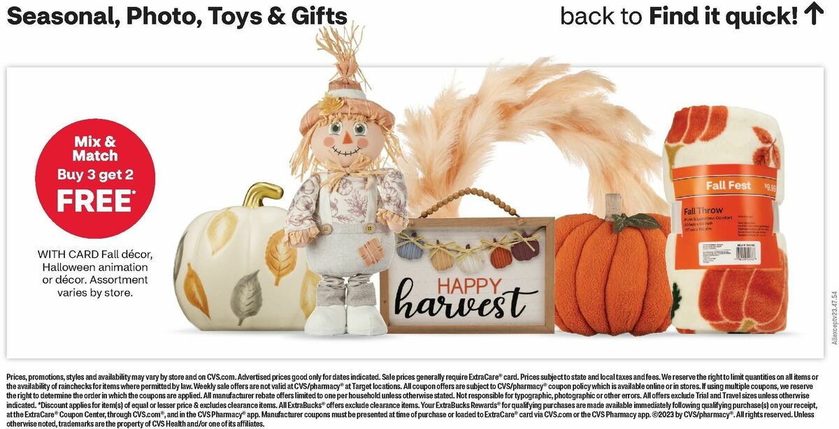 CVS Pharmacy Weekly Ad from September 10