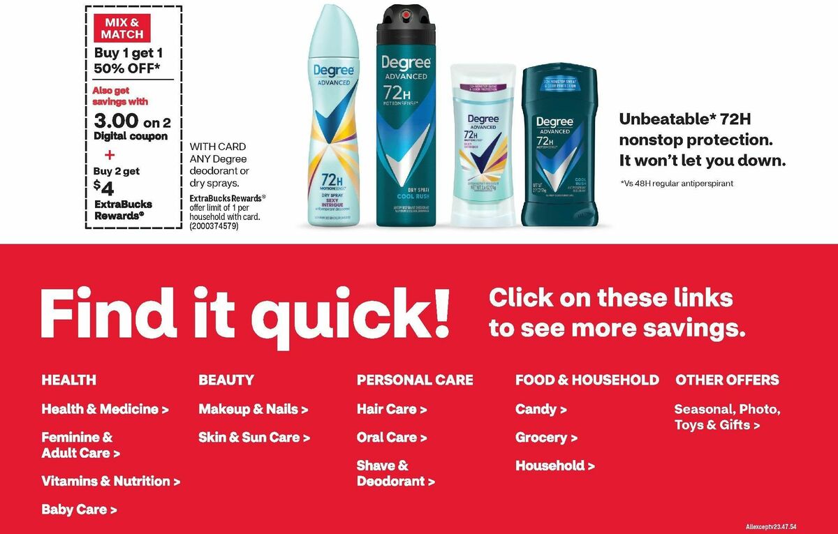 CVS Pharmacy Weekly Ad from September 10