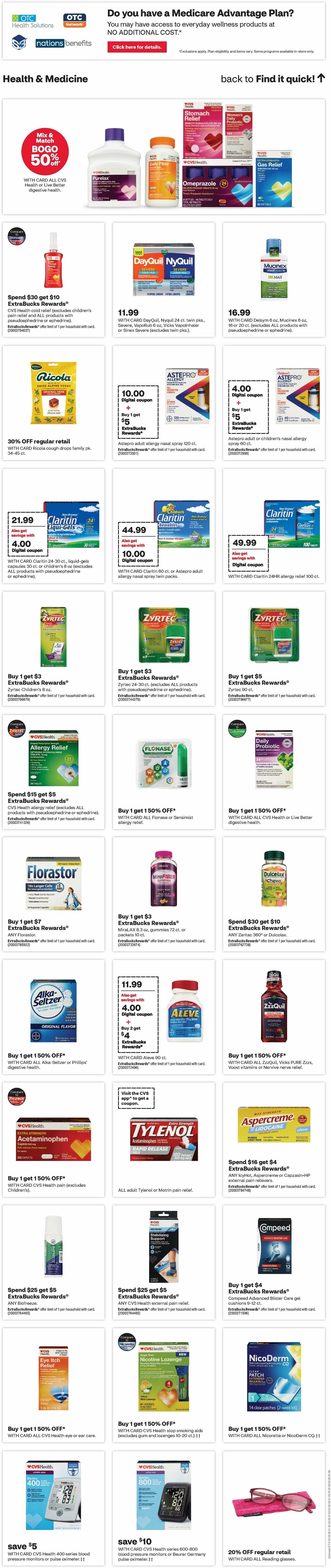 CVS Pharmacy Weekly Ad from September 10