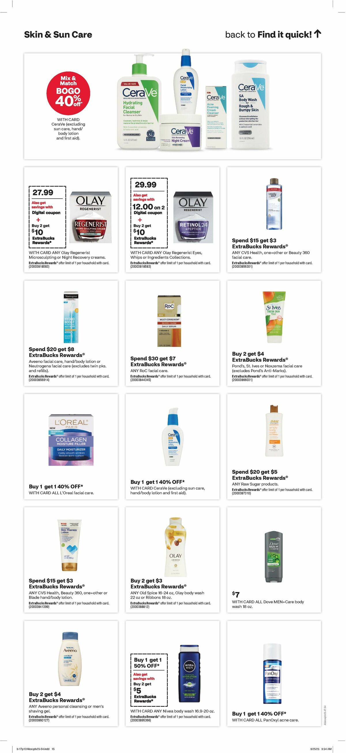 CVS Pharmacy Weekly Ad from September 17