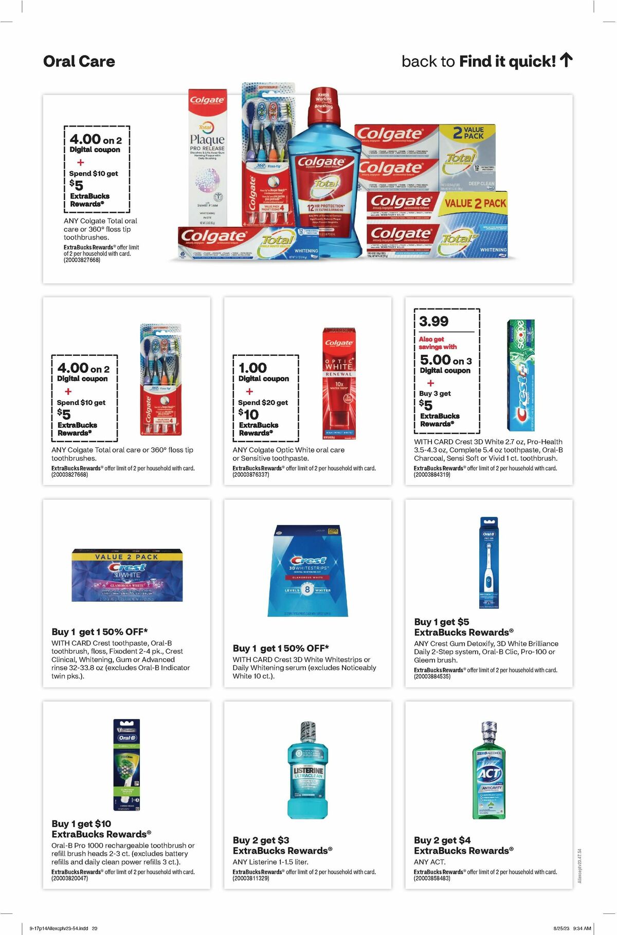 CVS Pharmacy Weekly Ad from September 17