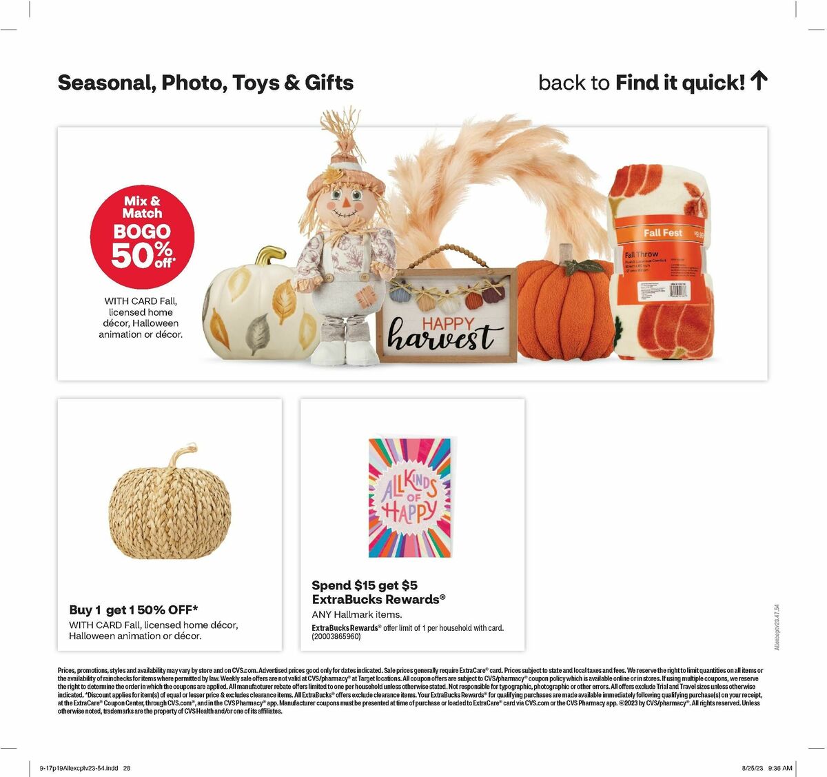 CVS Pharmacy Weekly Ad from September 17