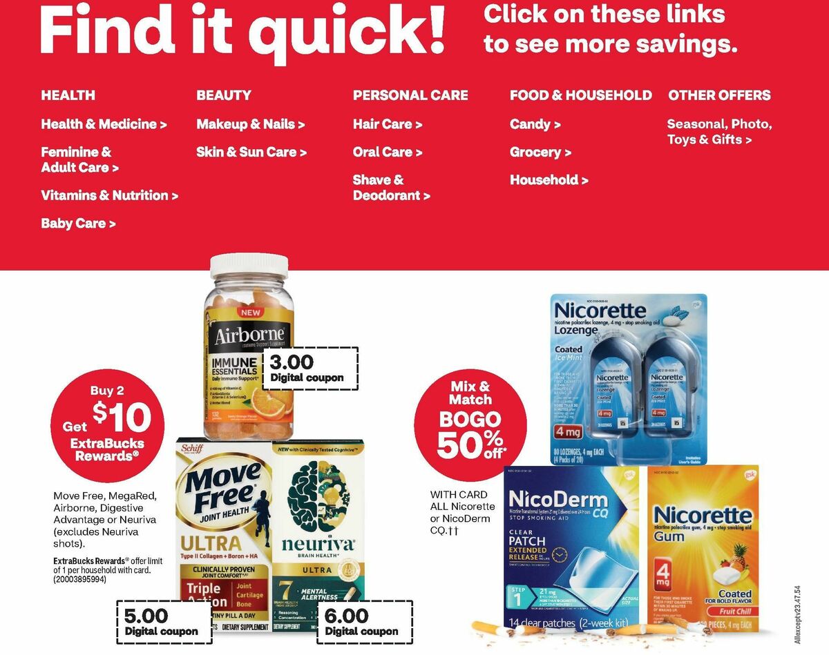 CVS Pharmacy Weekly Ad from September 17