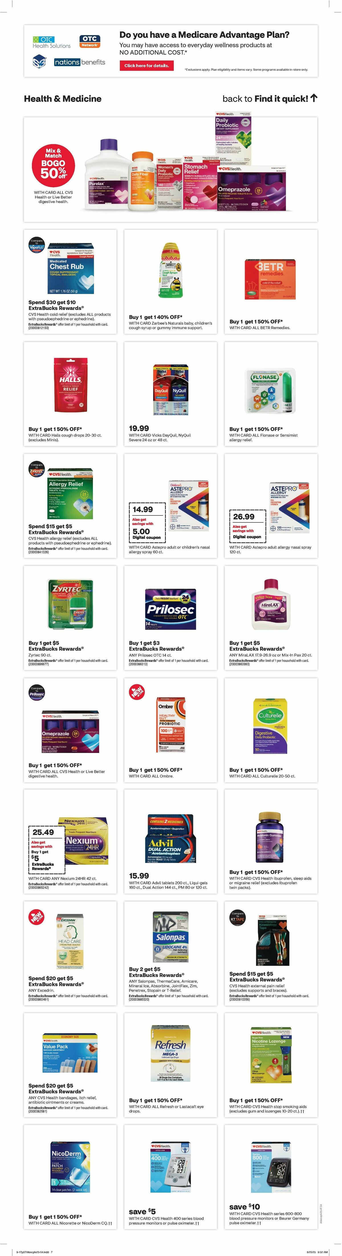 CVS Pharmacy Weekly Ad from September 17