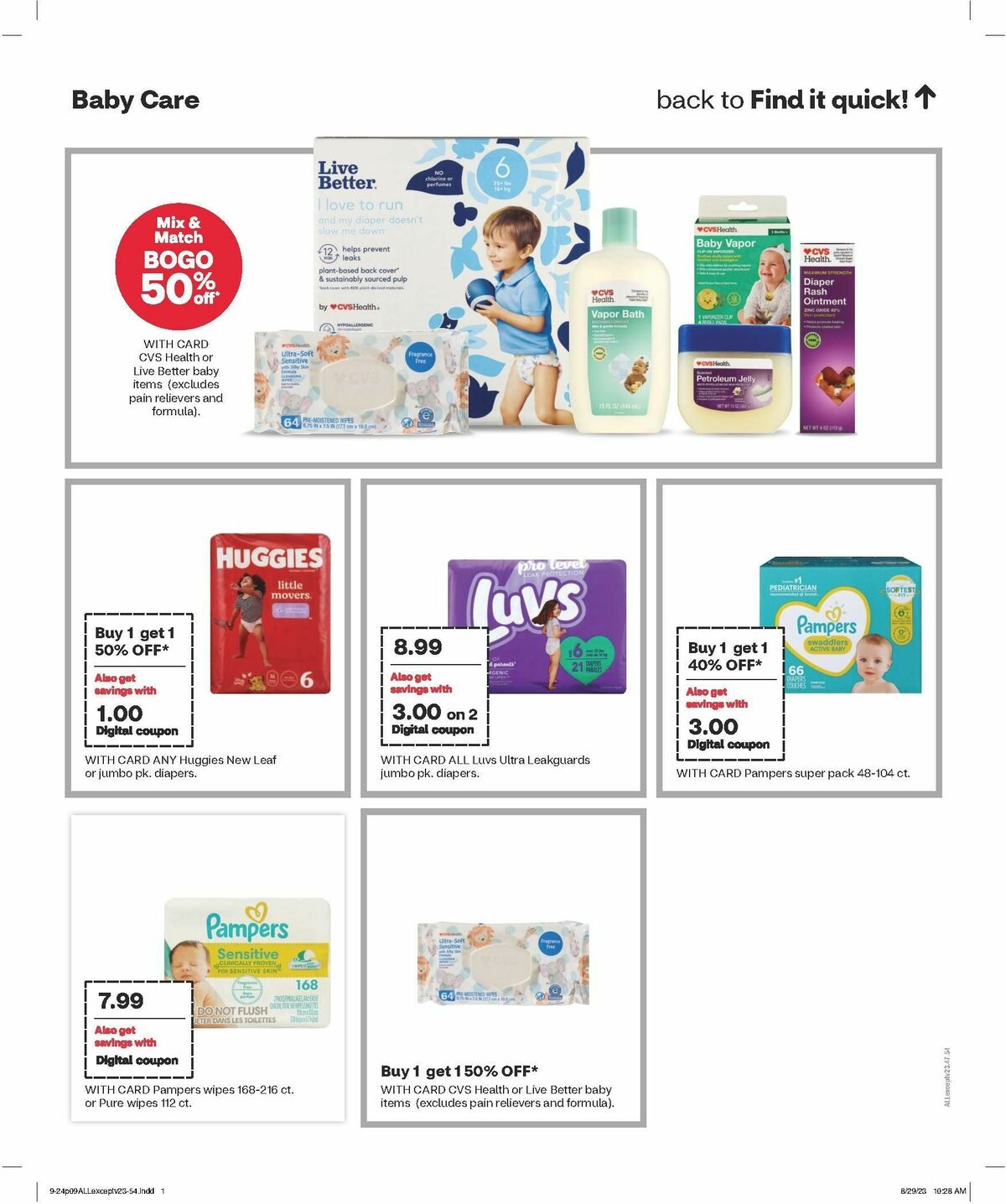 CVS Pharmacy Weekly Ad from September 24