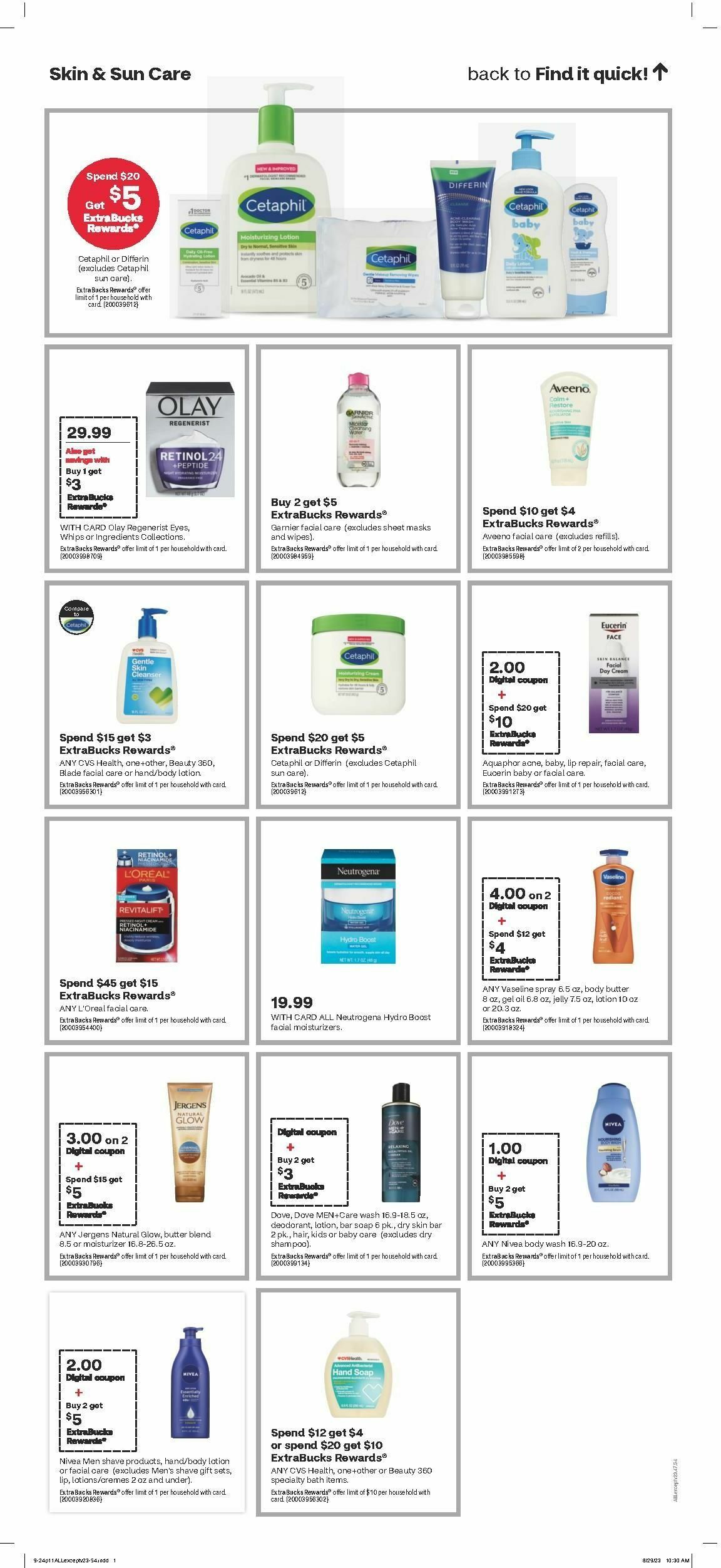 CVS Pharmacy Weekly Ad from September 24
