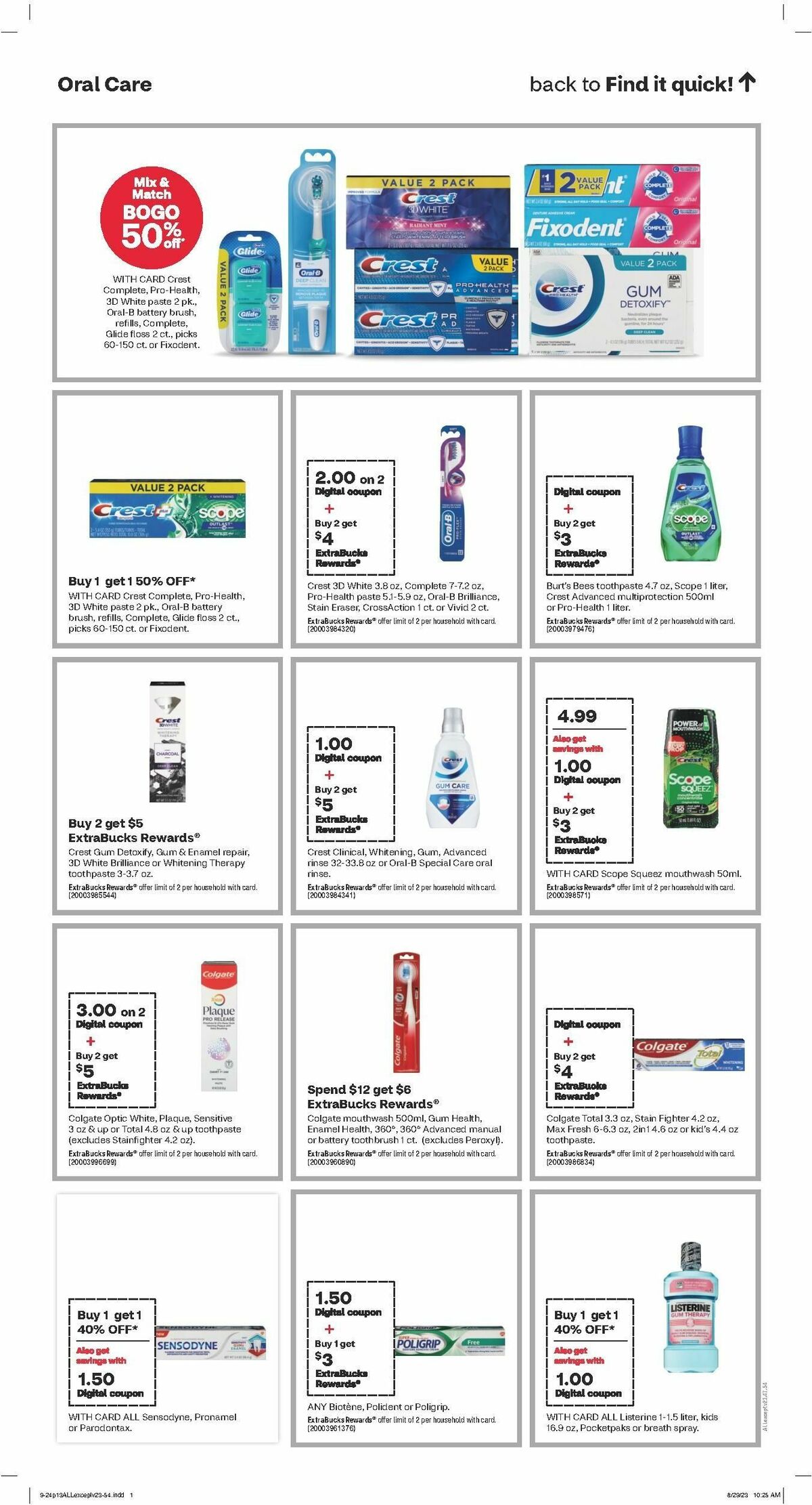 CVS Pharmacy Weekly Ad from September 24