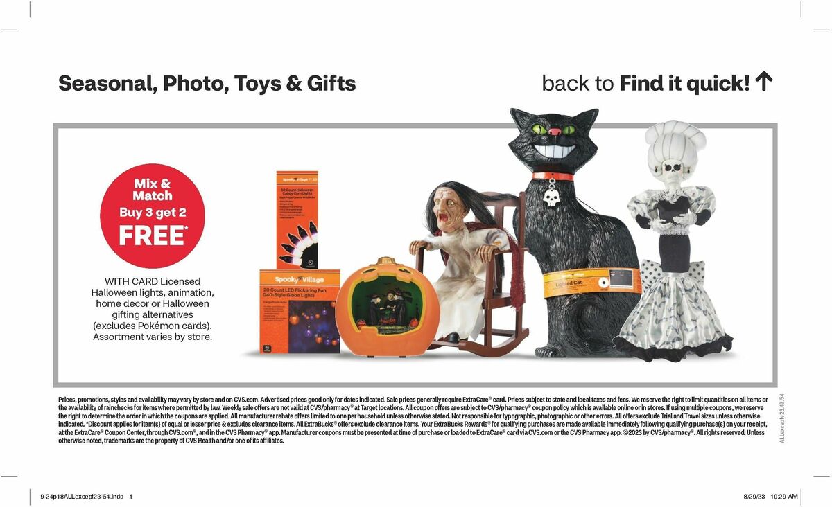 CVS Pharmacy Weekly Ad from September 24