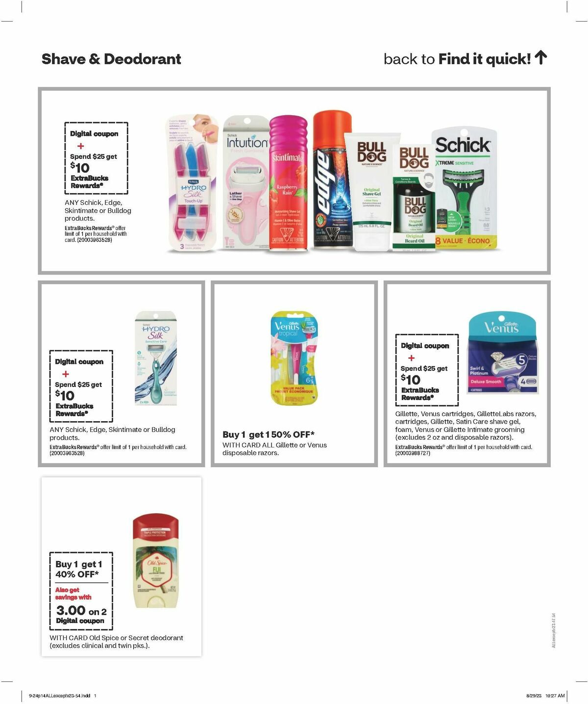 CVS Pharmacy Weekly Ad from September 24