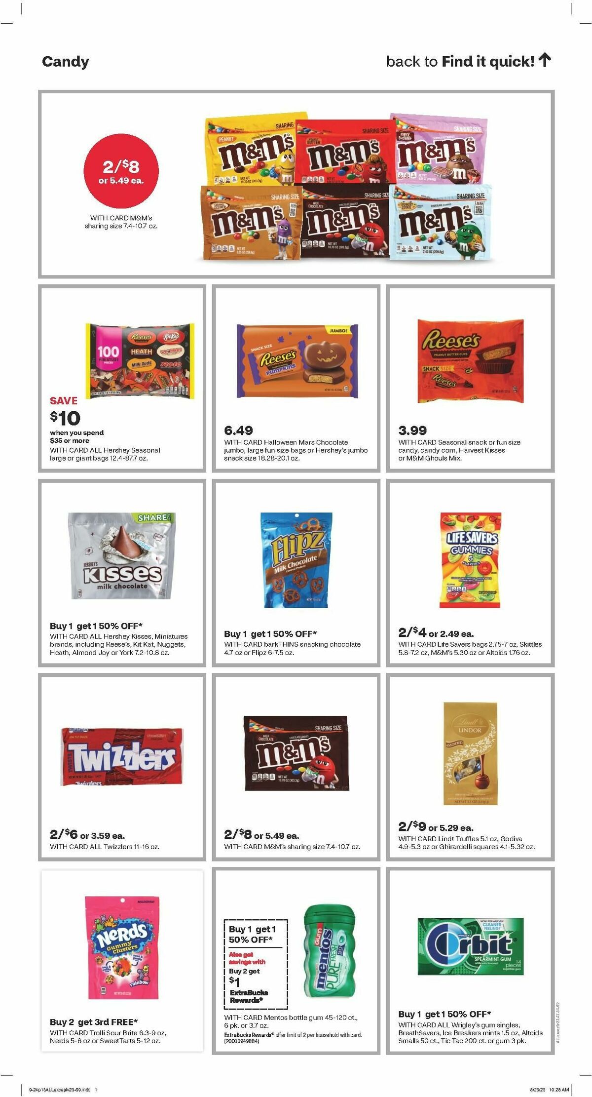 CVS Pharmacy Weekly Ad from September 24