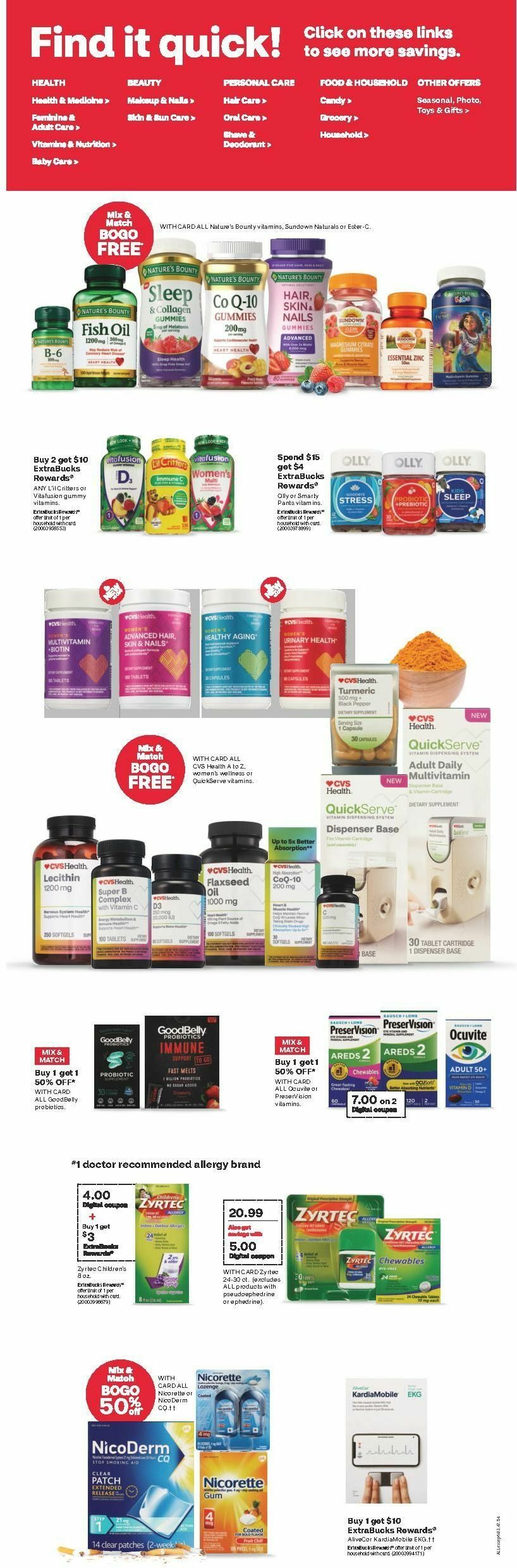 CVS Pharmacy Weekly Ad from September 24