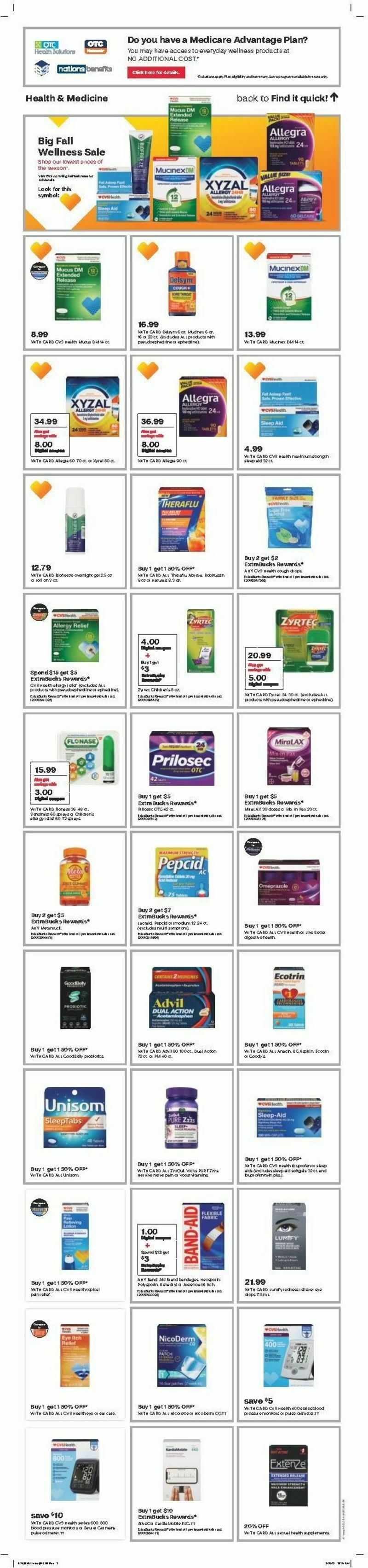 CVS Pharmacy Weekly Ad from September 24