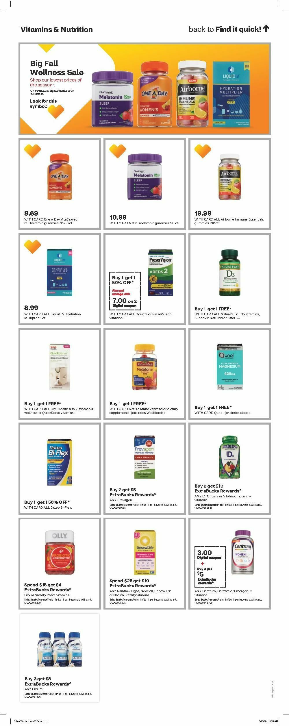 CVS Pharmacy Weekly Ad from September 24
