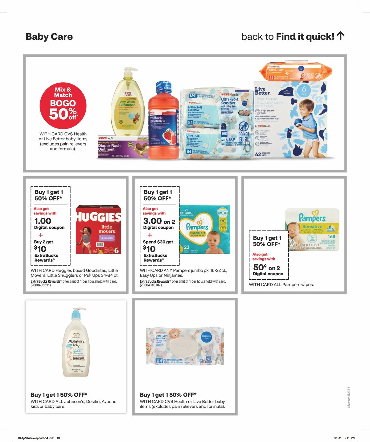 CVS Pharmacy Weekly Ad from October 1