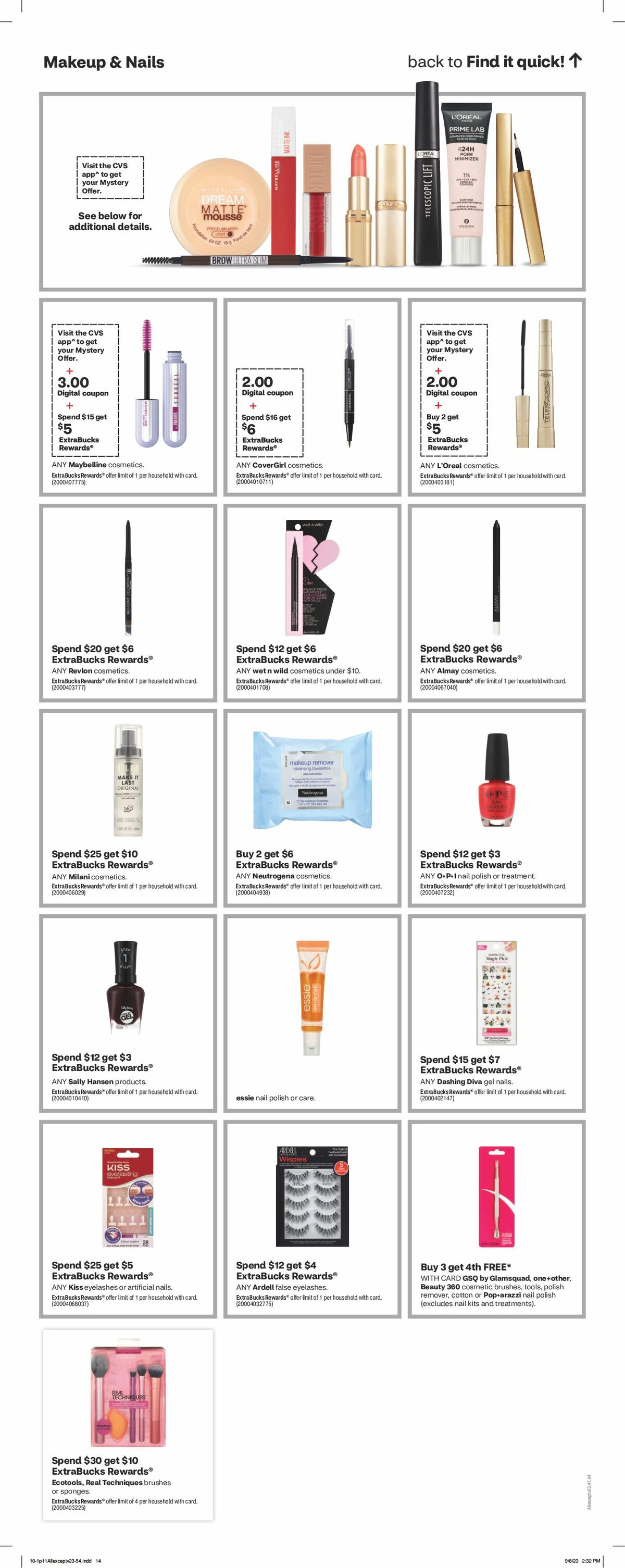 CVS Pharmacy Weekly Ad from October 1