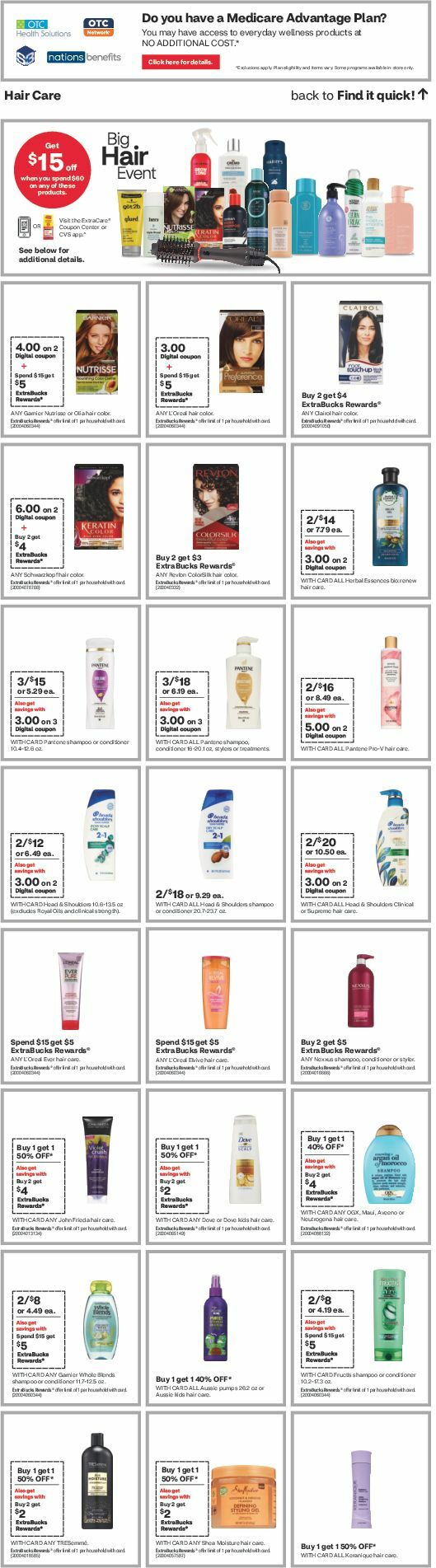 CVS Pharmacy Weekly Ad from October 1