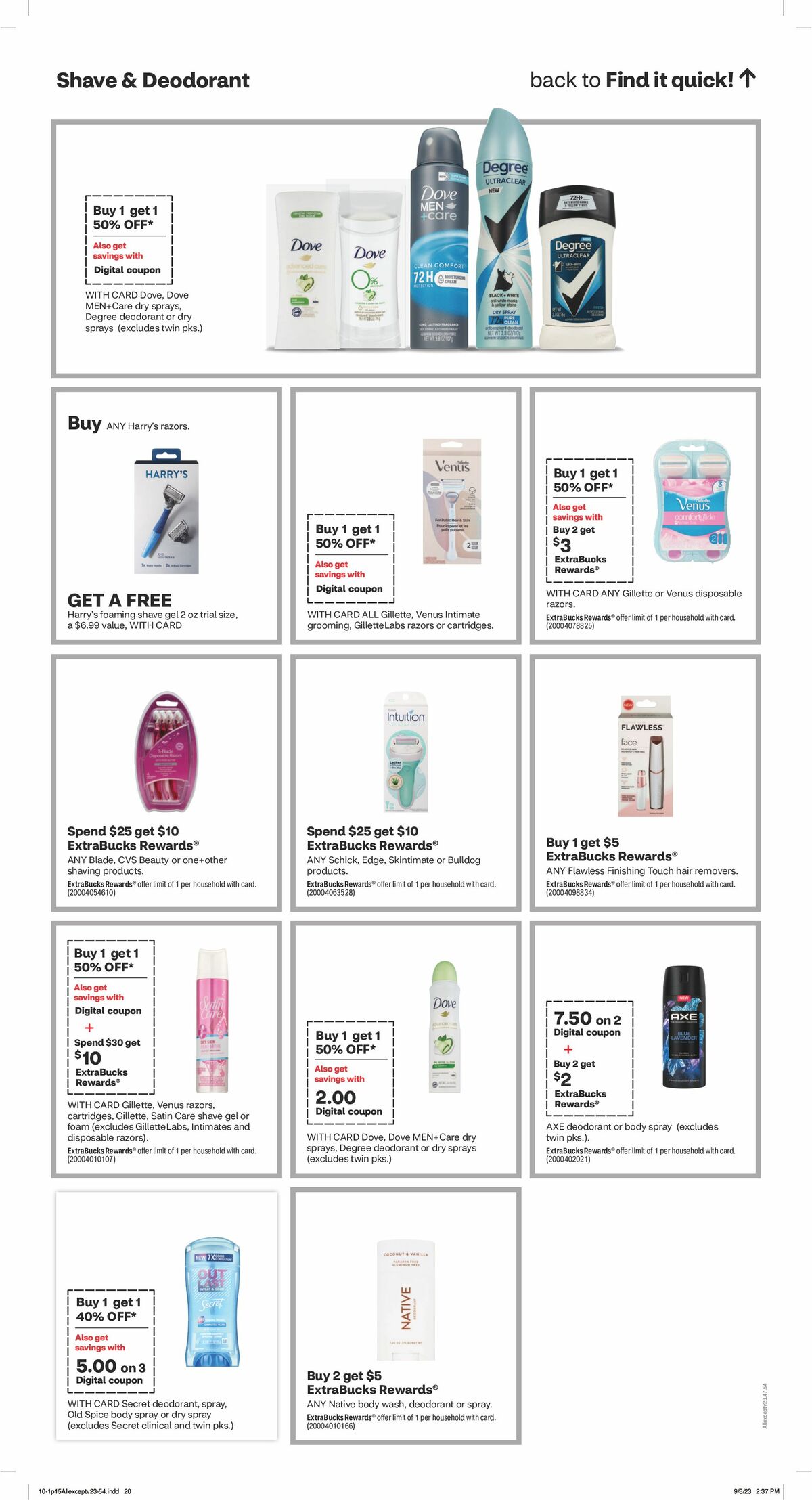 CVS Pharmacy Weekly Ad from October 1