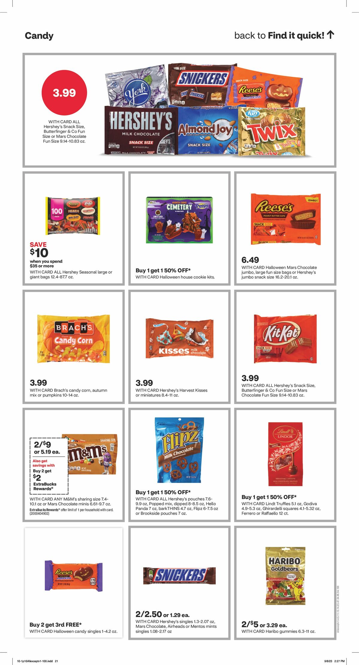 CVS Pharmacy Weekly Ad from October 1