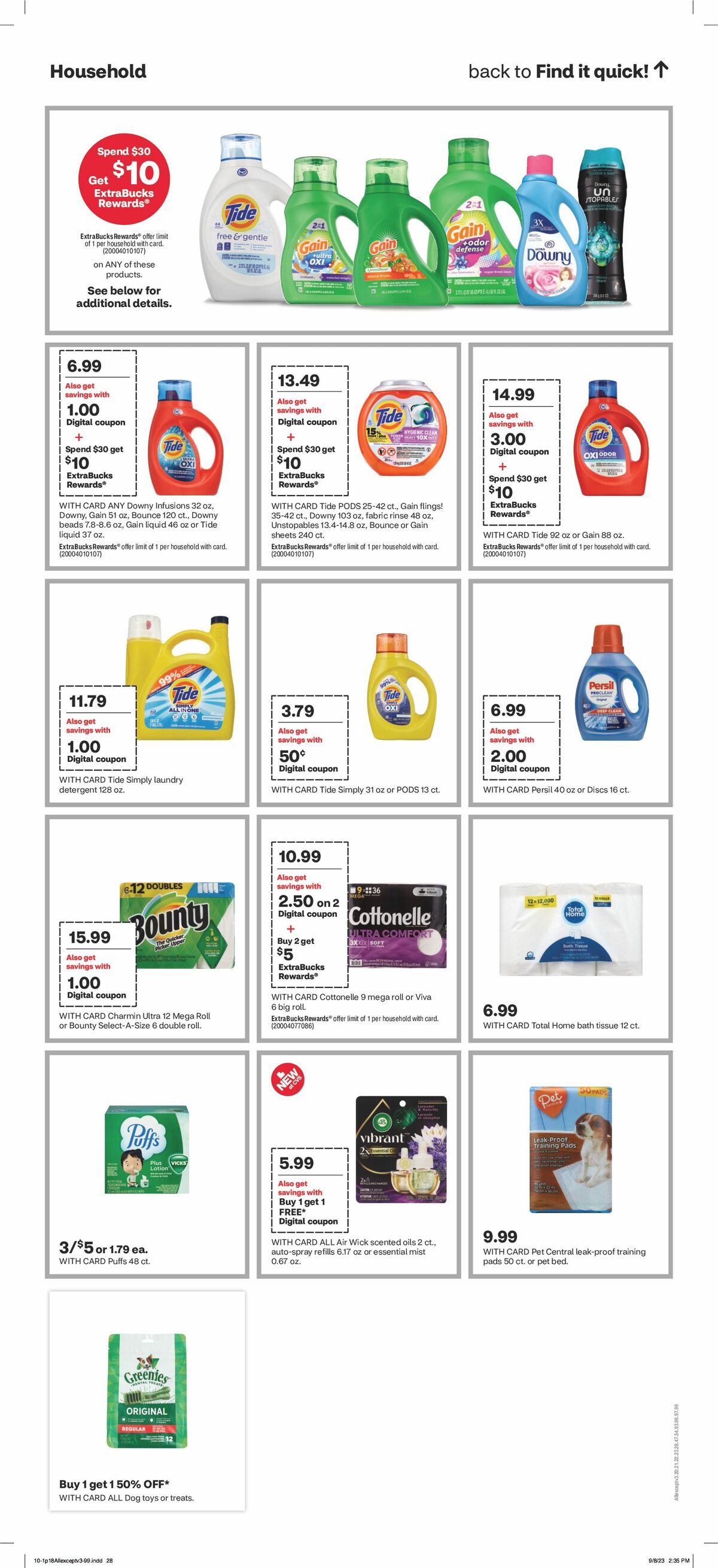CVS Pharmacy Weekly Ad from October 1