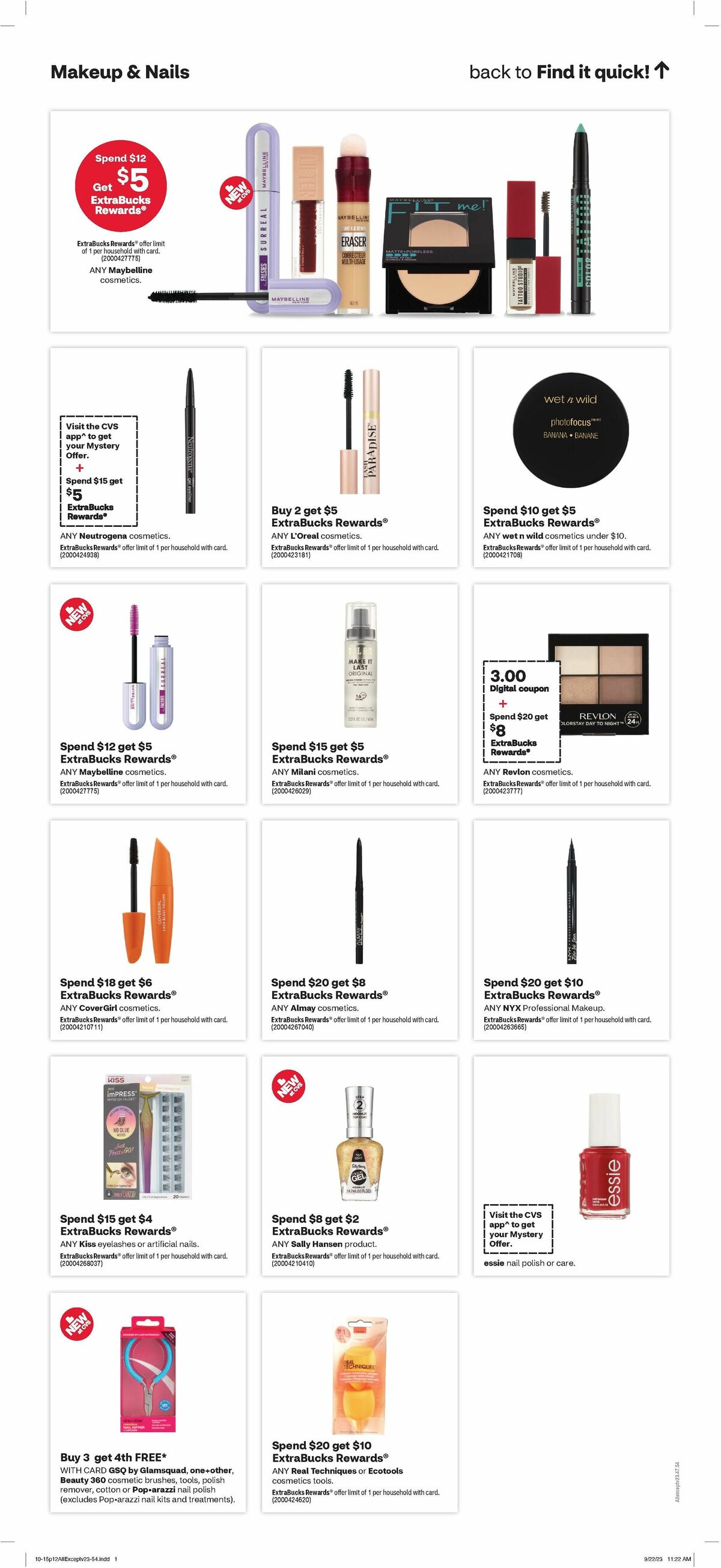 CVS Pharmacy Weekly Ad from October 15